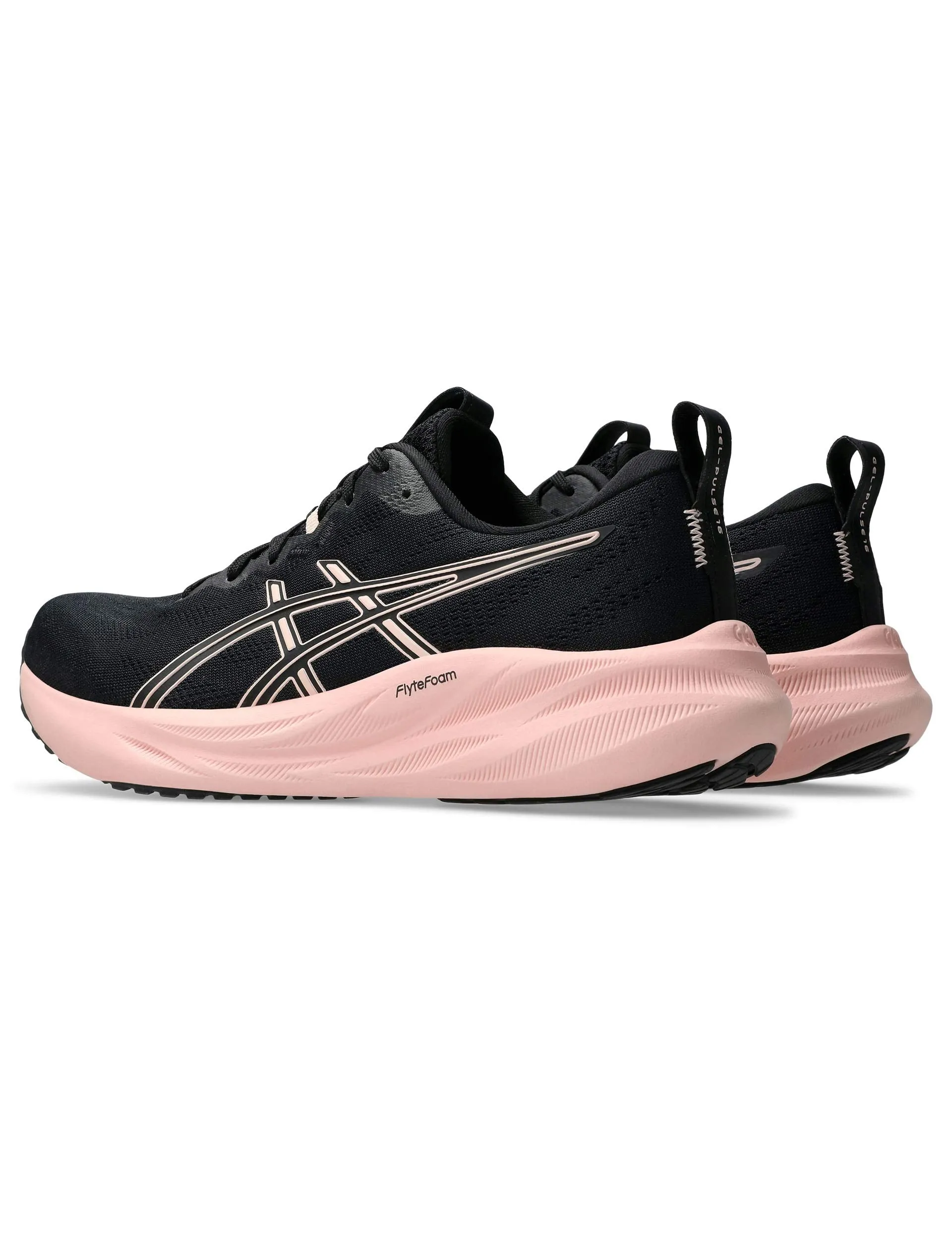 Gel-Pulse 16 - Black/Breeze Heel Support mountain running shoes