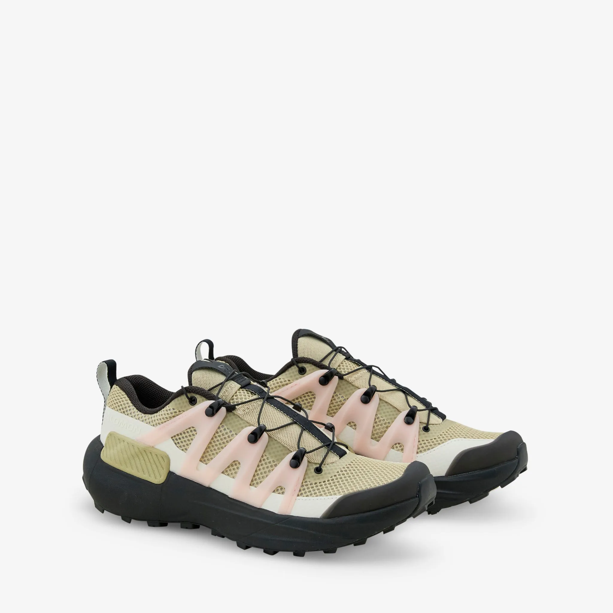 Genesis Advanced Pale Olive Green | Black | Impatiens Pink Tread Ready Comfort Cushioning