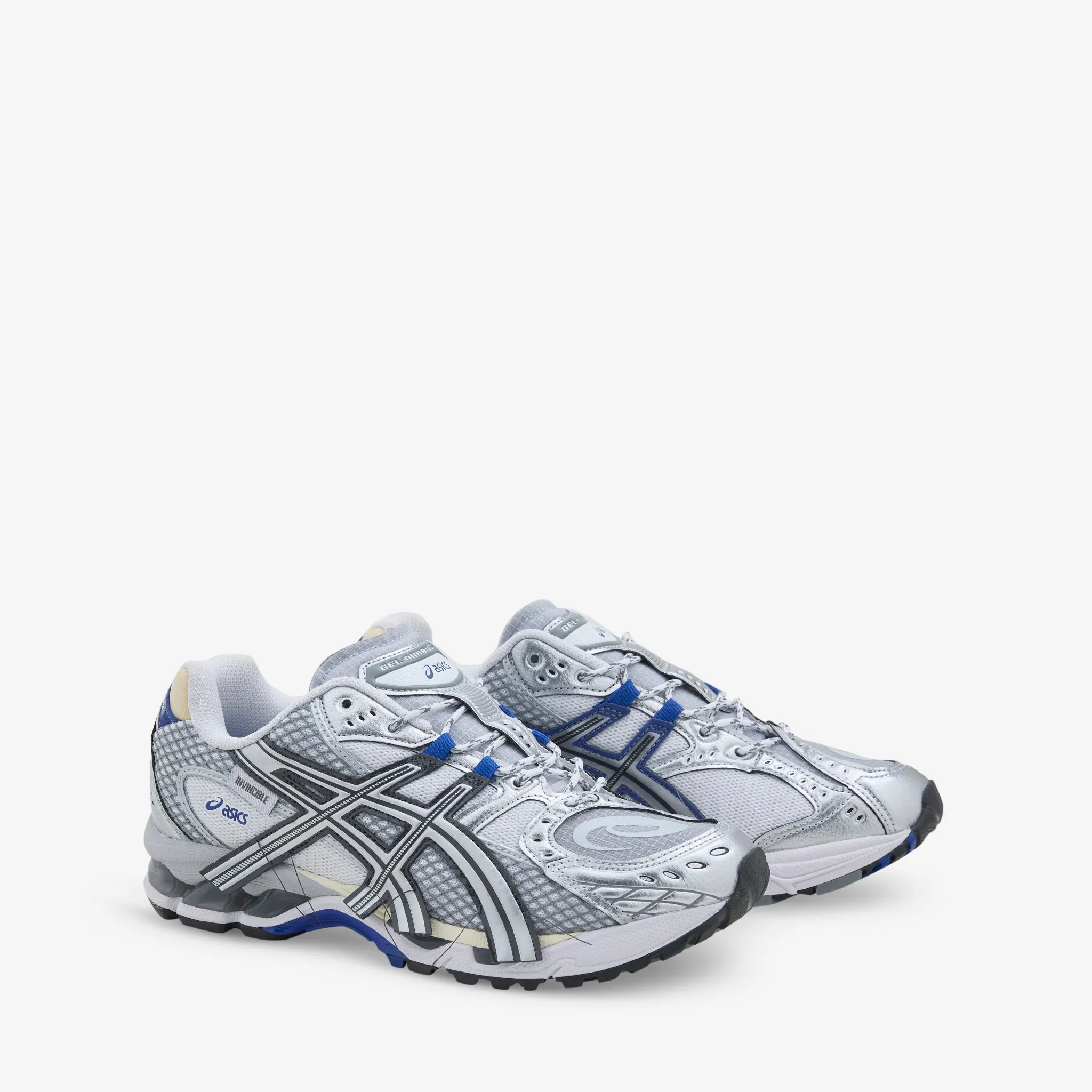 Invincible x Gel-Nimbus 10.1 Pure Silver | Asics Blue On demand