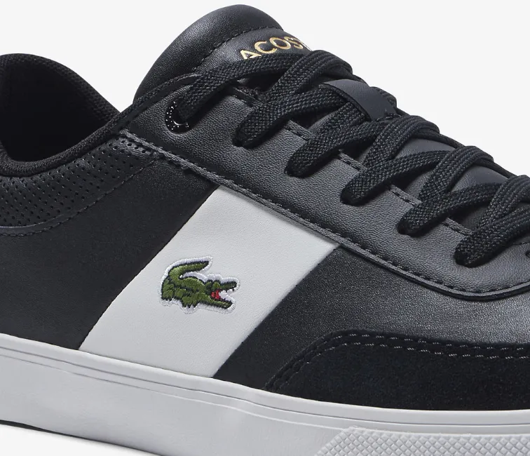 Men's Lacoste Court Master Pro 222 1 (Black/Off White) ShockAbsorbingSole