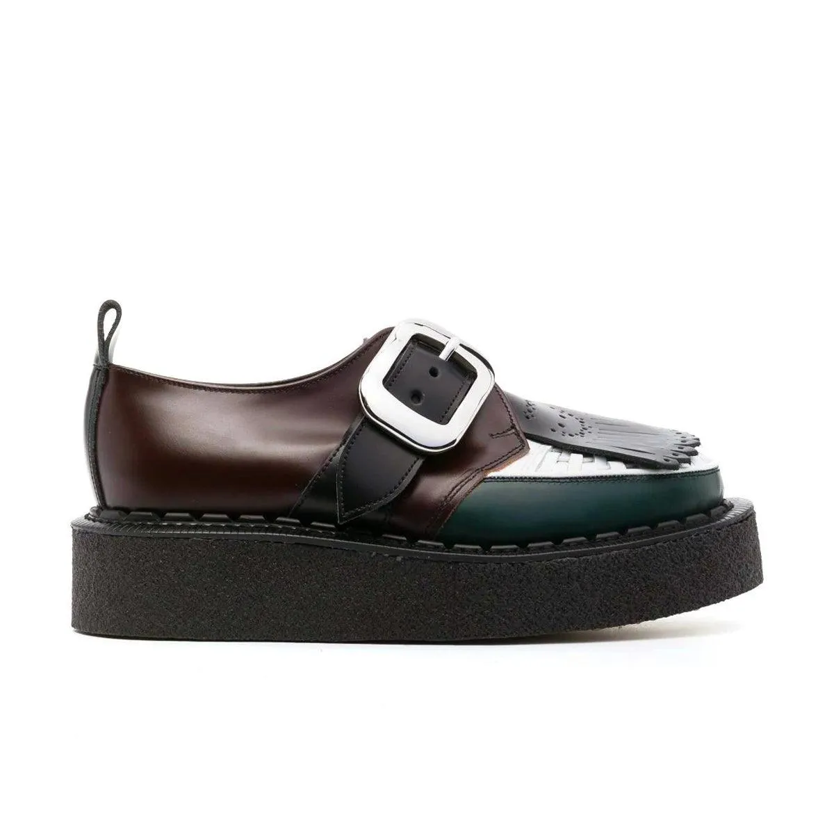 Carry Easy   George Cox Wmns Creeper 'Oxblood Green White'
