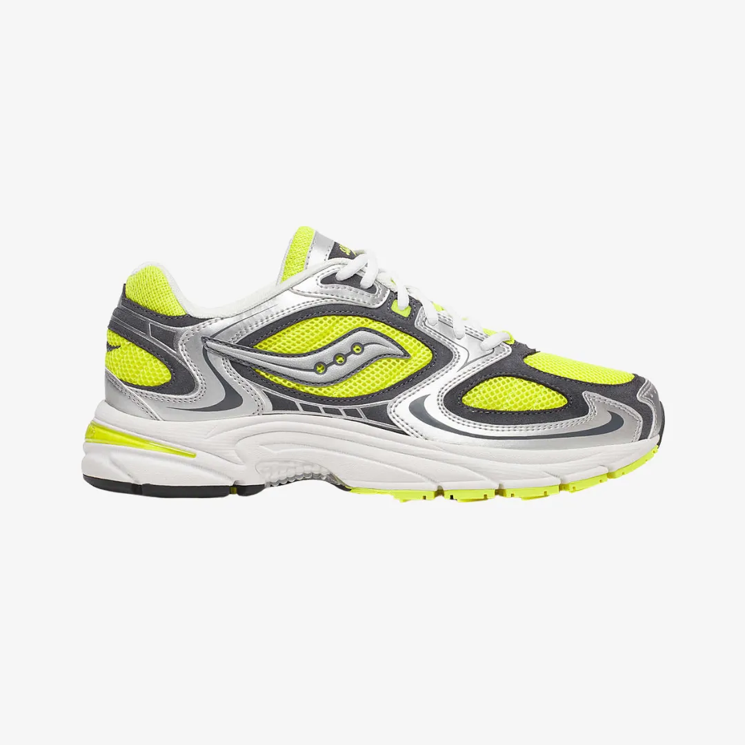 evening run Rain Safe mens saucony grid jazz 9 (yellow/silver)