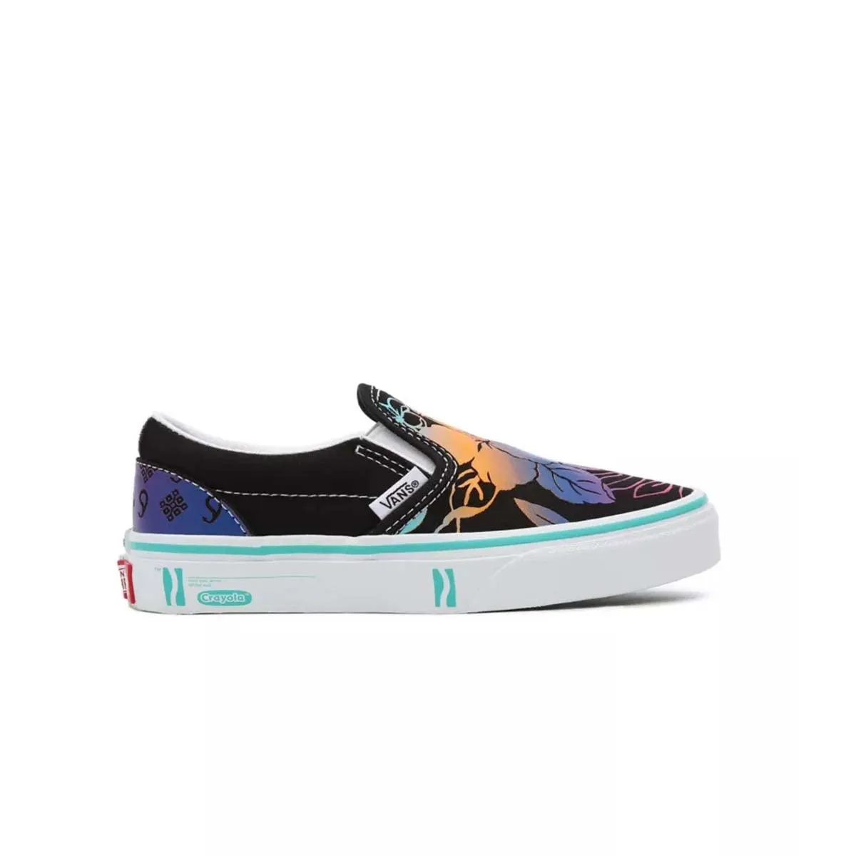 Stretch Fabric Weekend Trip Arch Fit   Crayola Kid's Classic Slip-On 'Trace Your Dreams'