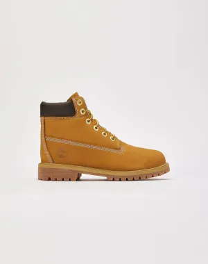Timberland 6-Inch Premium Boots Grade-School Comfortable Stability Cushioned Step Snowy Path