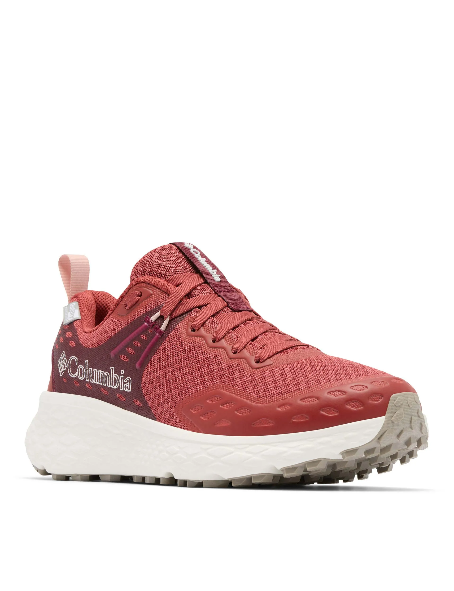 Konos TRS II OutDry Hiking Shoe - Dusty Crimson/Chianti Anti - glare Breathable - panel