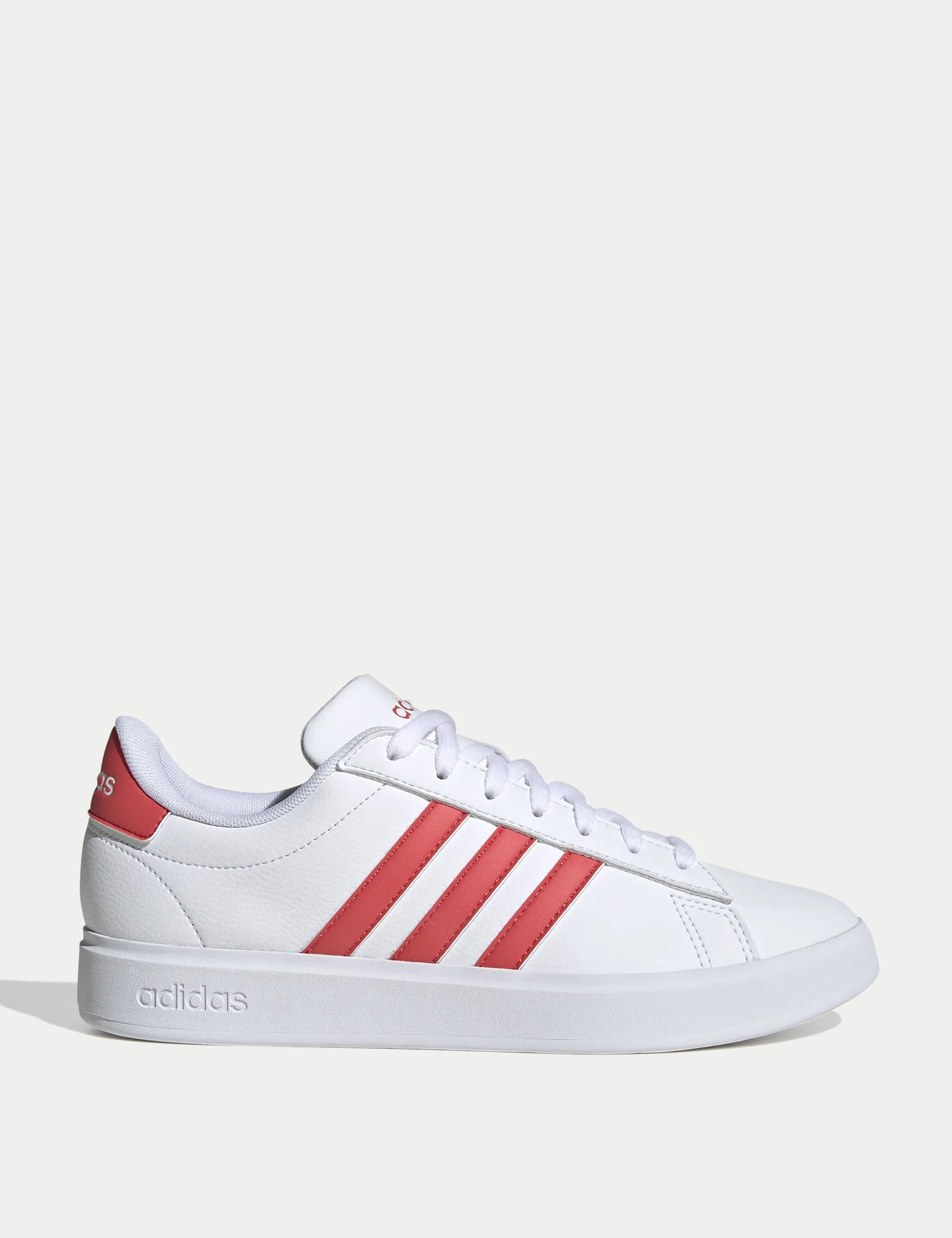 Grand Court 2.0 Shoes - Cloud White/Semi Lucid Red Support Feel Campus Life
