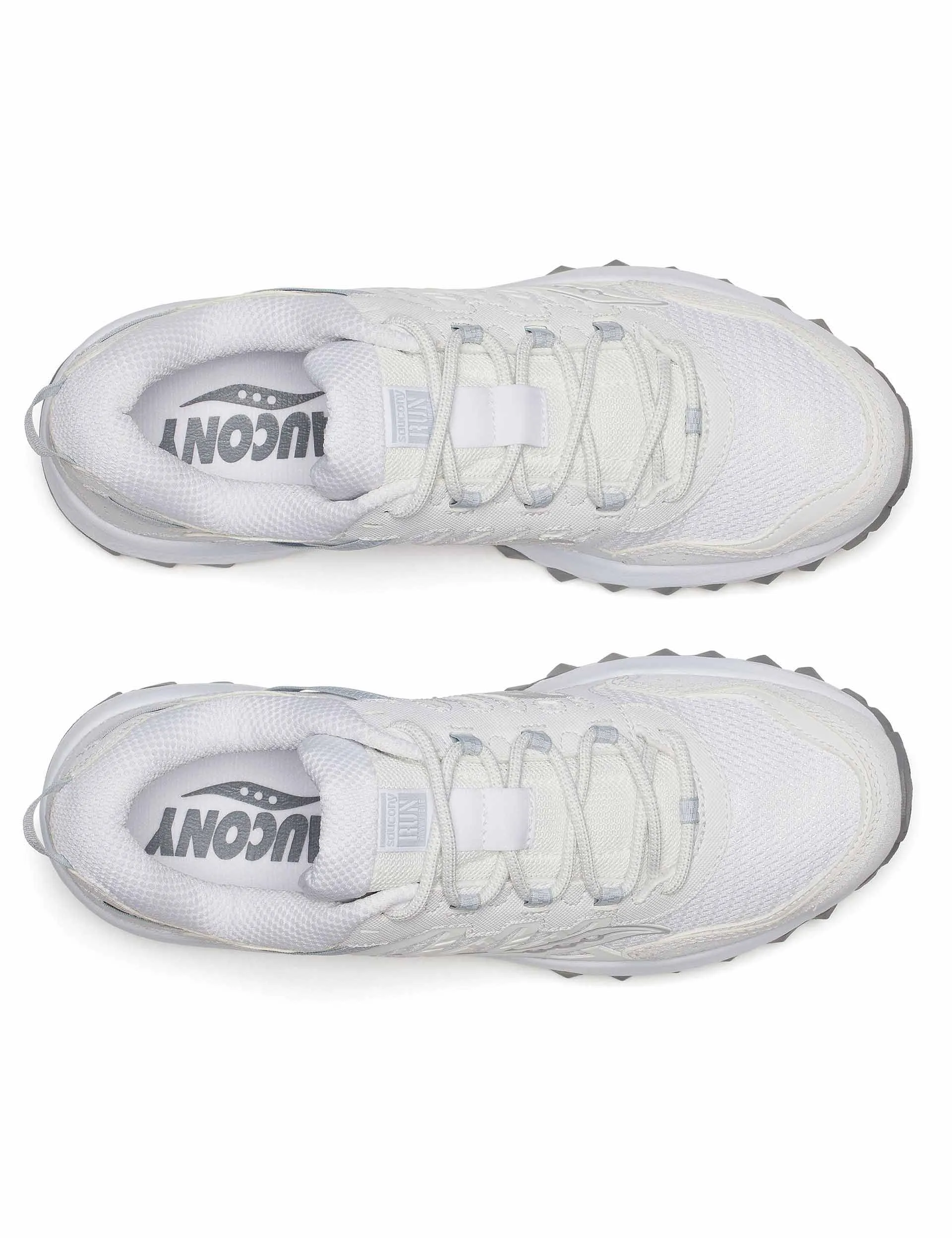Grid Peak - White Fresh Pair Low Profile Cushion