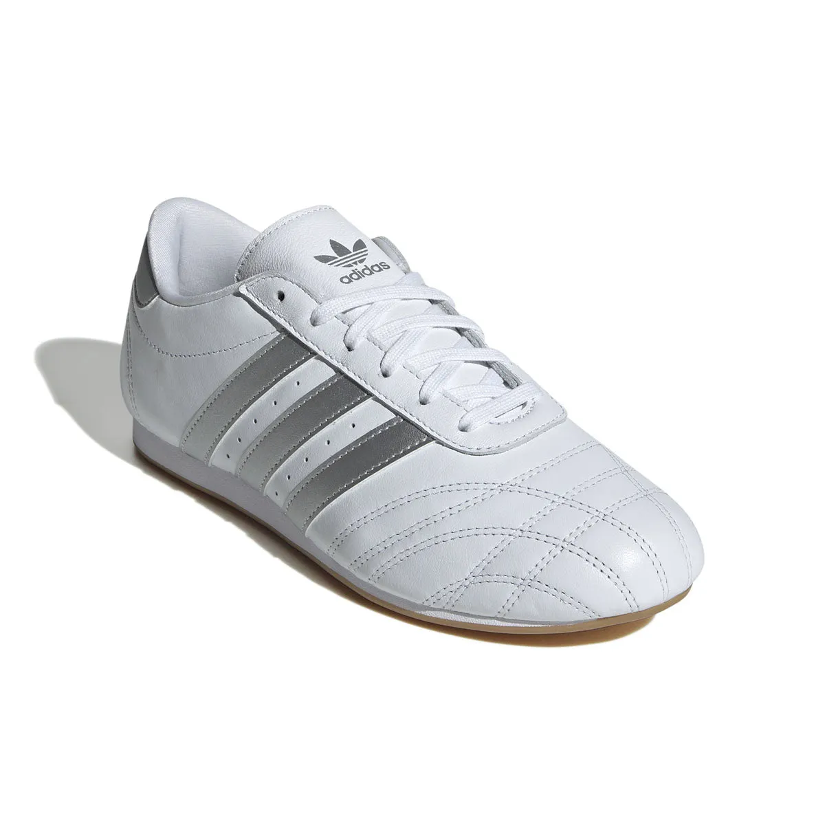 Wmns Taekwondo Lace 'White Silver Metallic' Slip Resistant