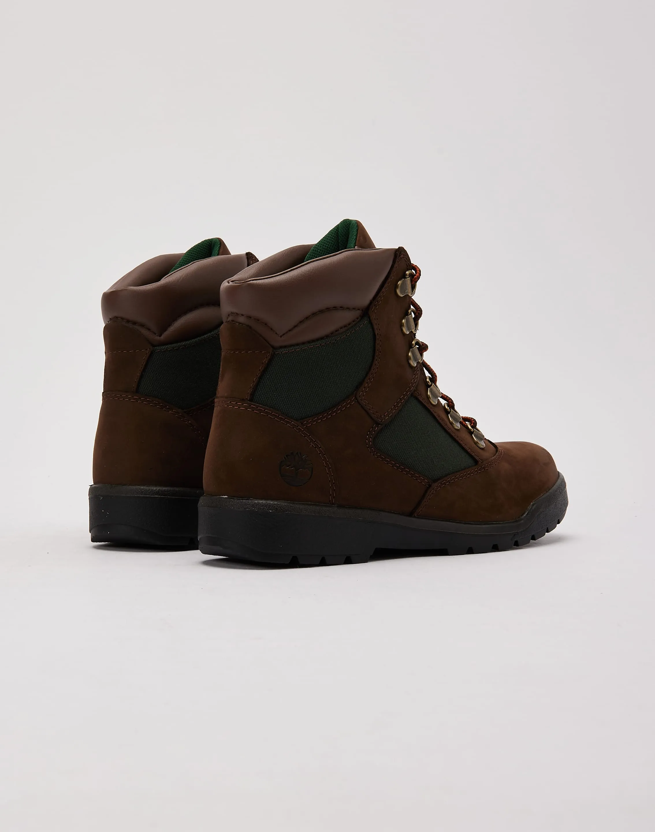 Timberland 6-Inch Field Boot Grade-School Seamless Comfort Night Travel