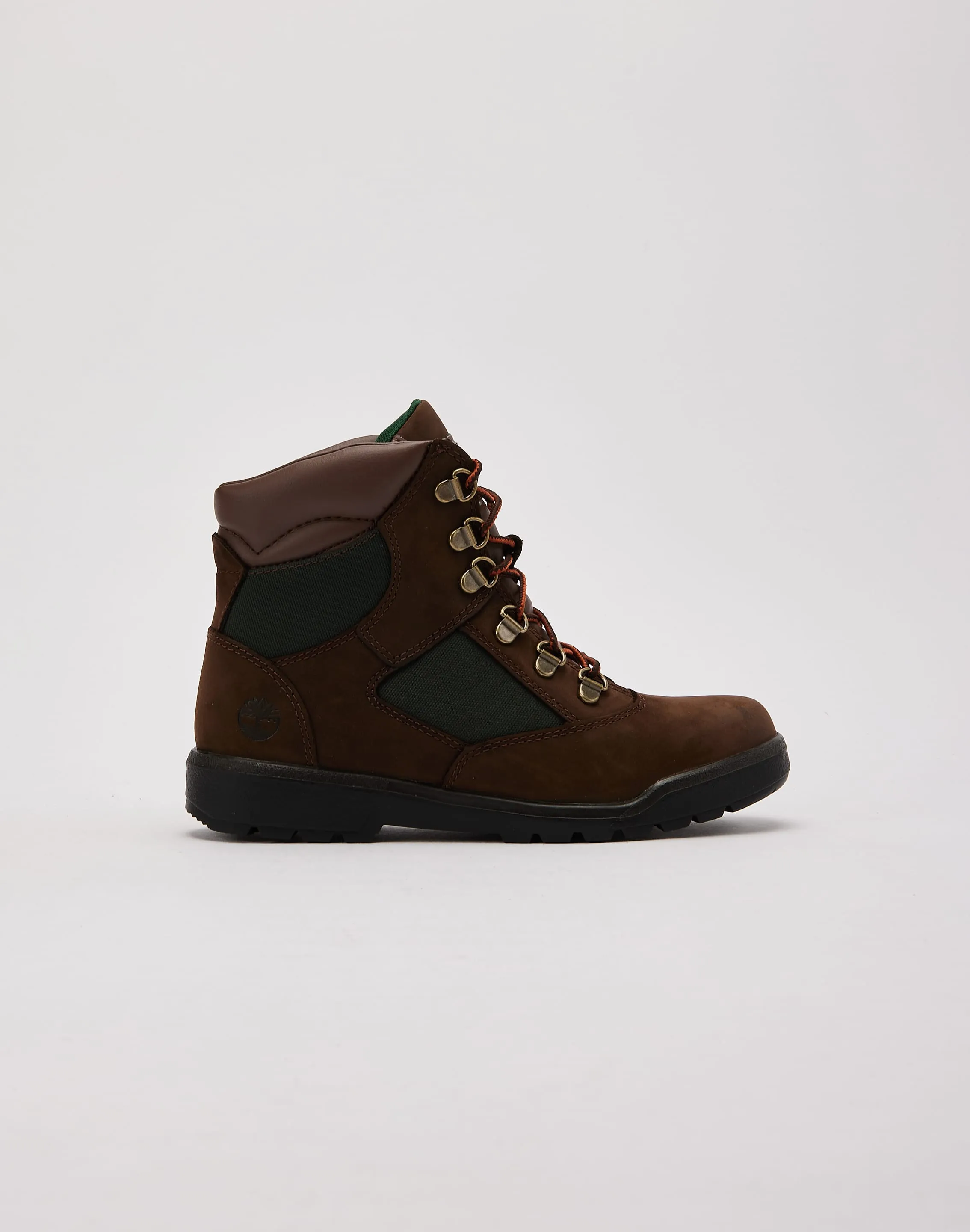 Timberland 6-Inch Field Boot Grade-School Muddy Path Casual Footwear