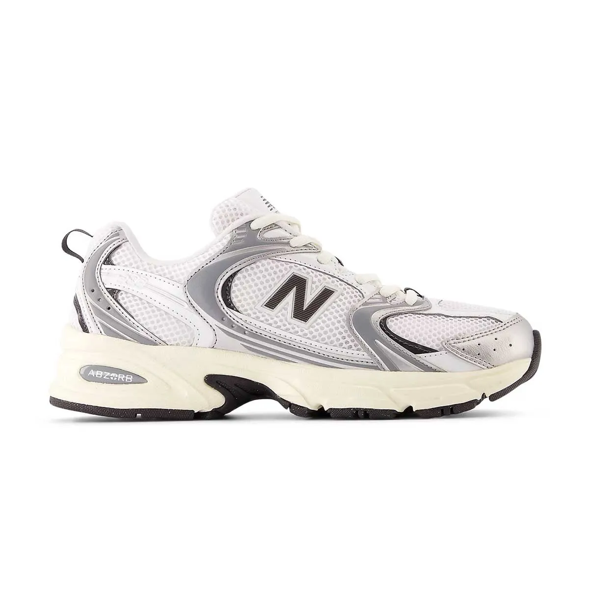 530 'Silver Metallic Black Cement' Reinforced Seams Hiking