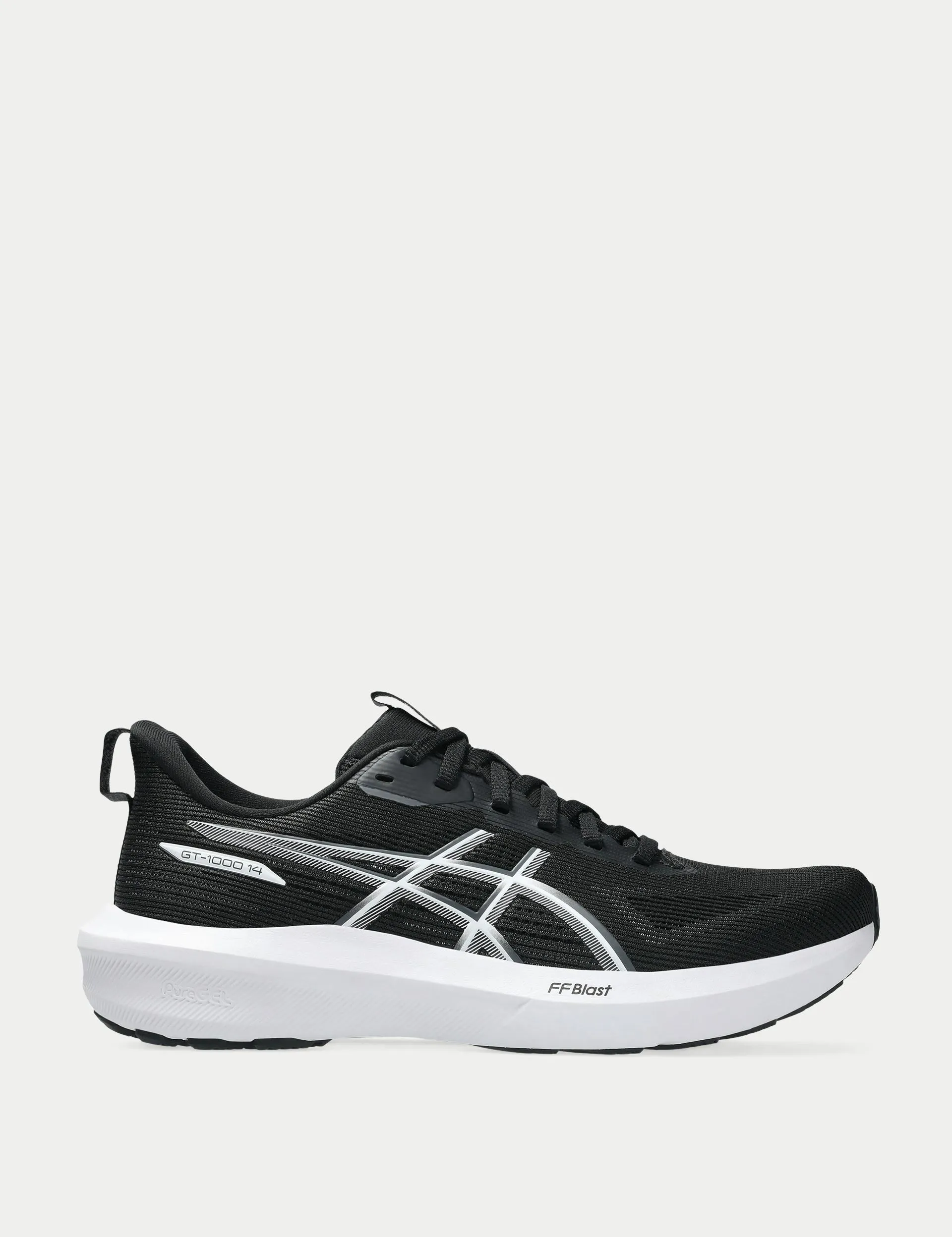 GT-1000 14 - Black/White lightweight - material shoes
