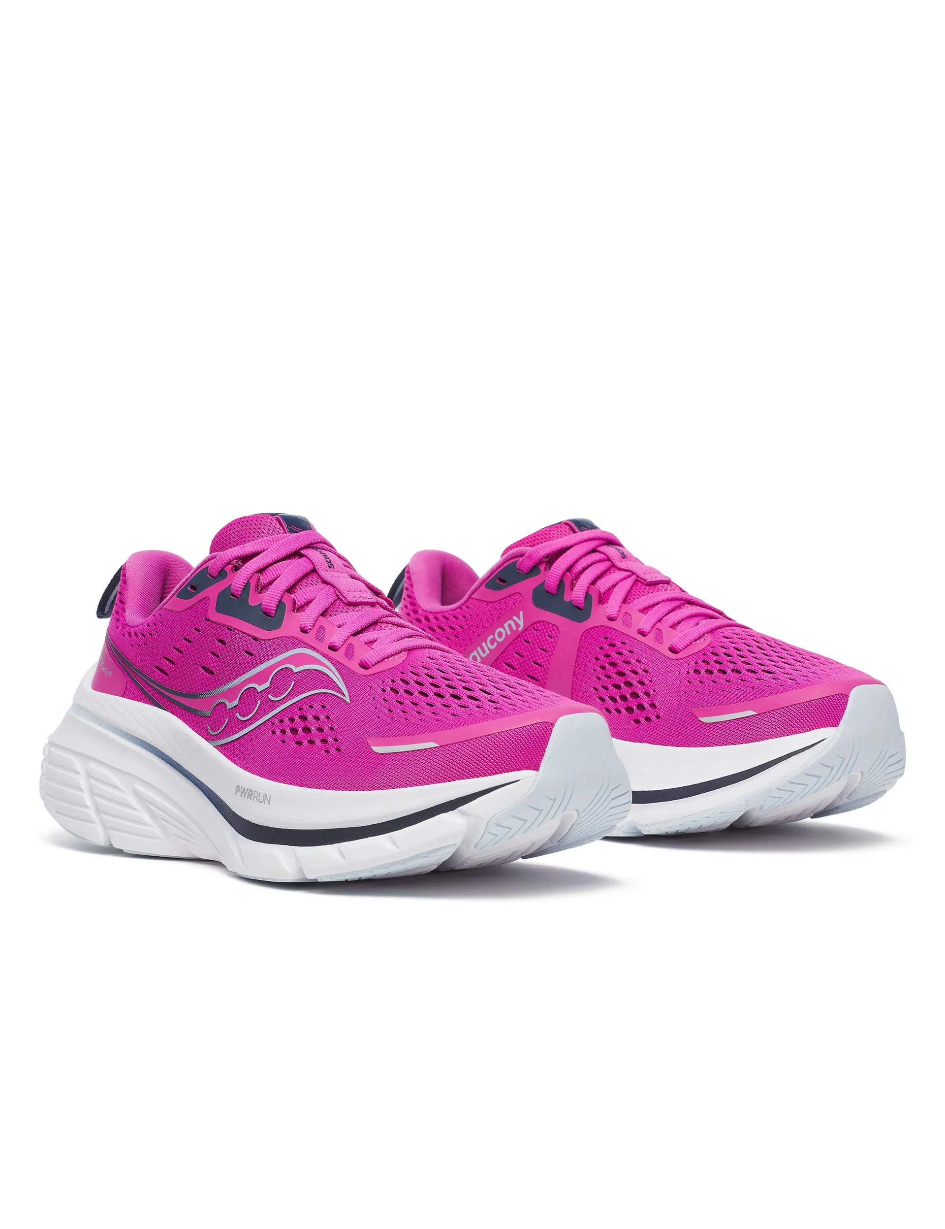 Guide 18 - Fuchsia/Navy engraved running option premium - quality all - weather shoes