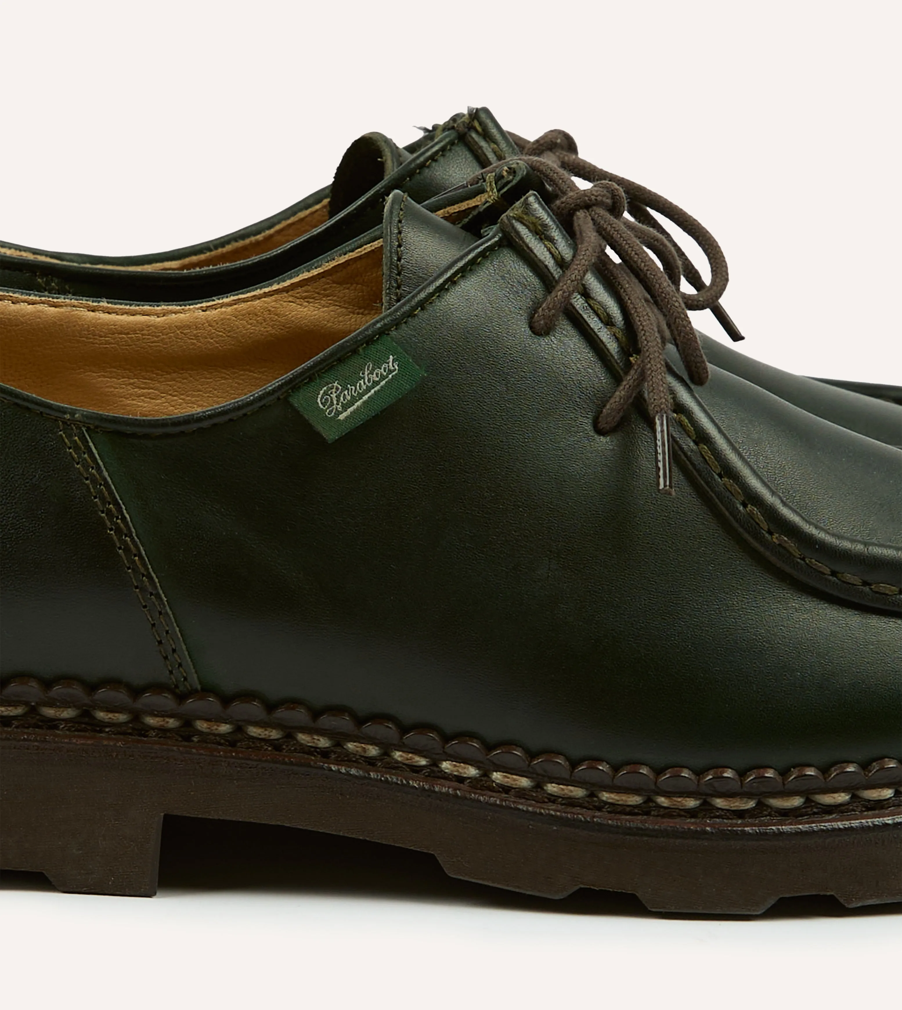 Paraboot Michael Vert Leather Derby Shoe walking - specific benefits Foot Style