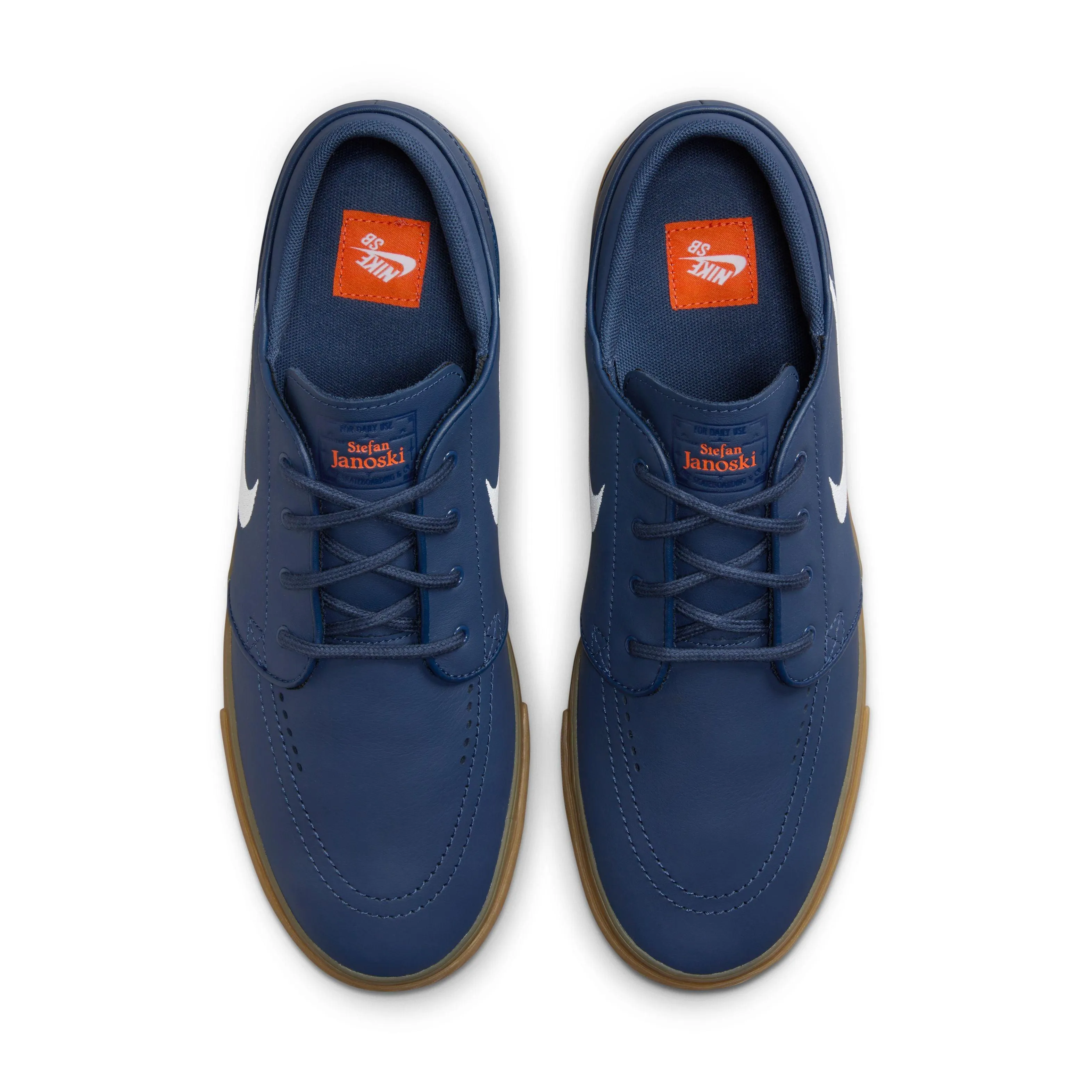 synthetic leather spring fresh SB Zoom Stefan Janoski ISO 'Navy?Gum'