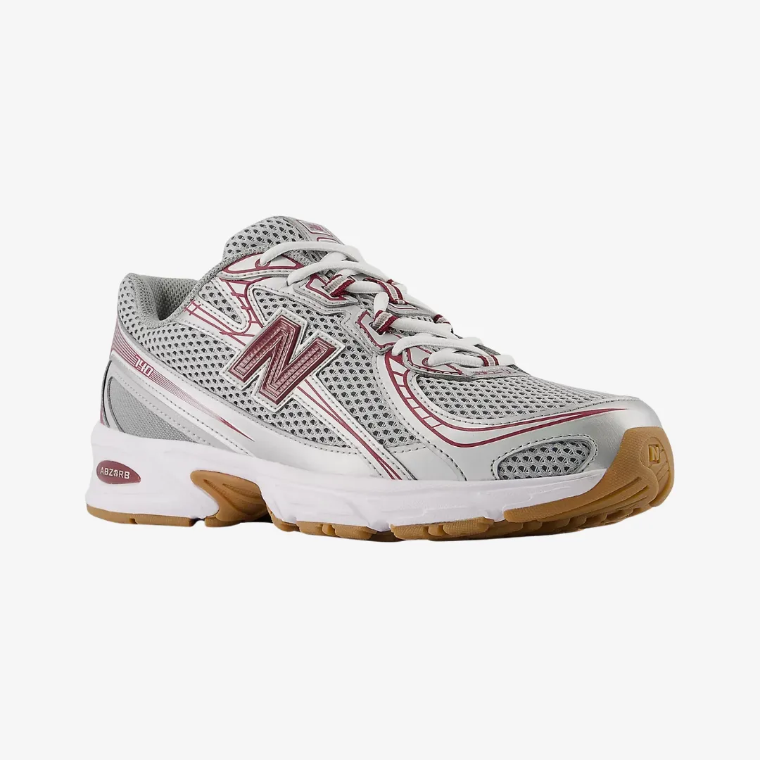 Early Jog mens new balance 740 (monarch burgundy/slate grey)
