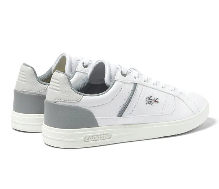 Men's Lacoste Europa Pro 123 2 SMA (White/Grey) Wear Daily Loafer Style