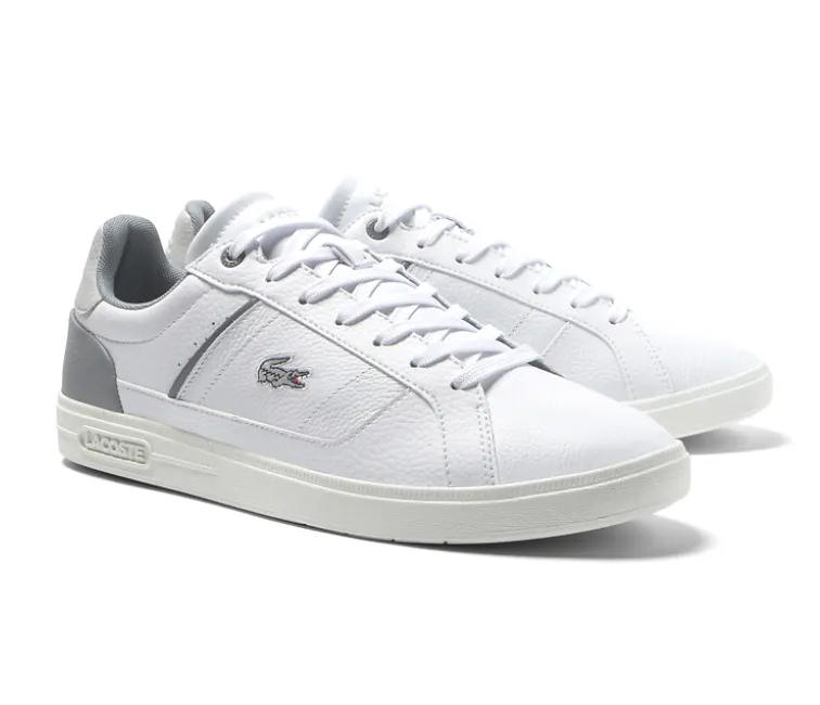 Men's Lacoste Europa Pro 123 2 SMA (White/Grey) Comfort Zone Group Hike