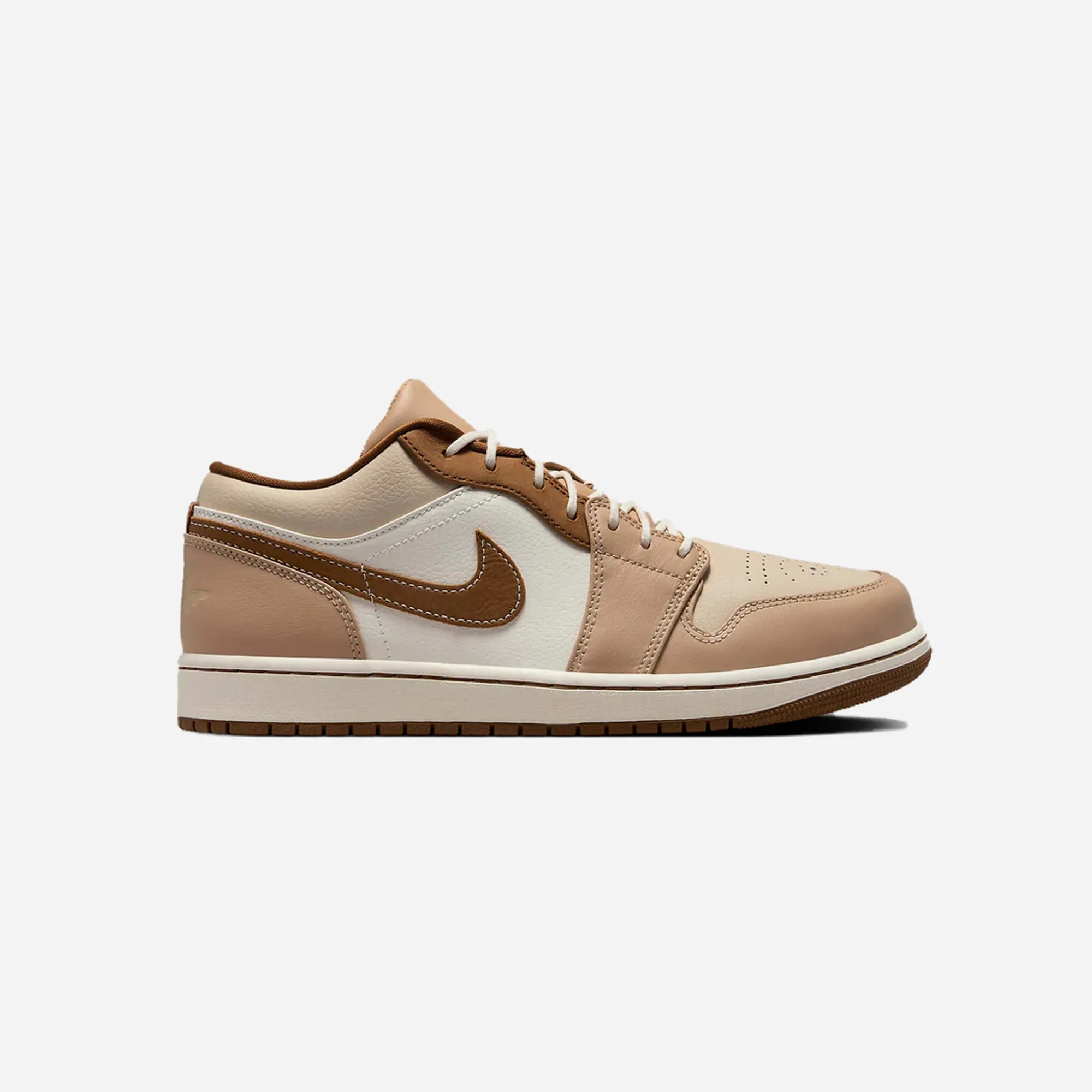 Nike Air Jordan 1 Low Hemp Light British Tan Functional Style Maximum Support