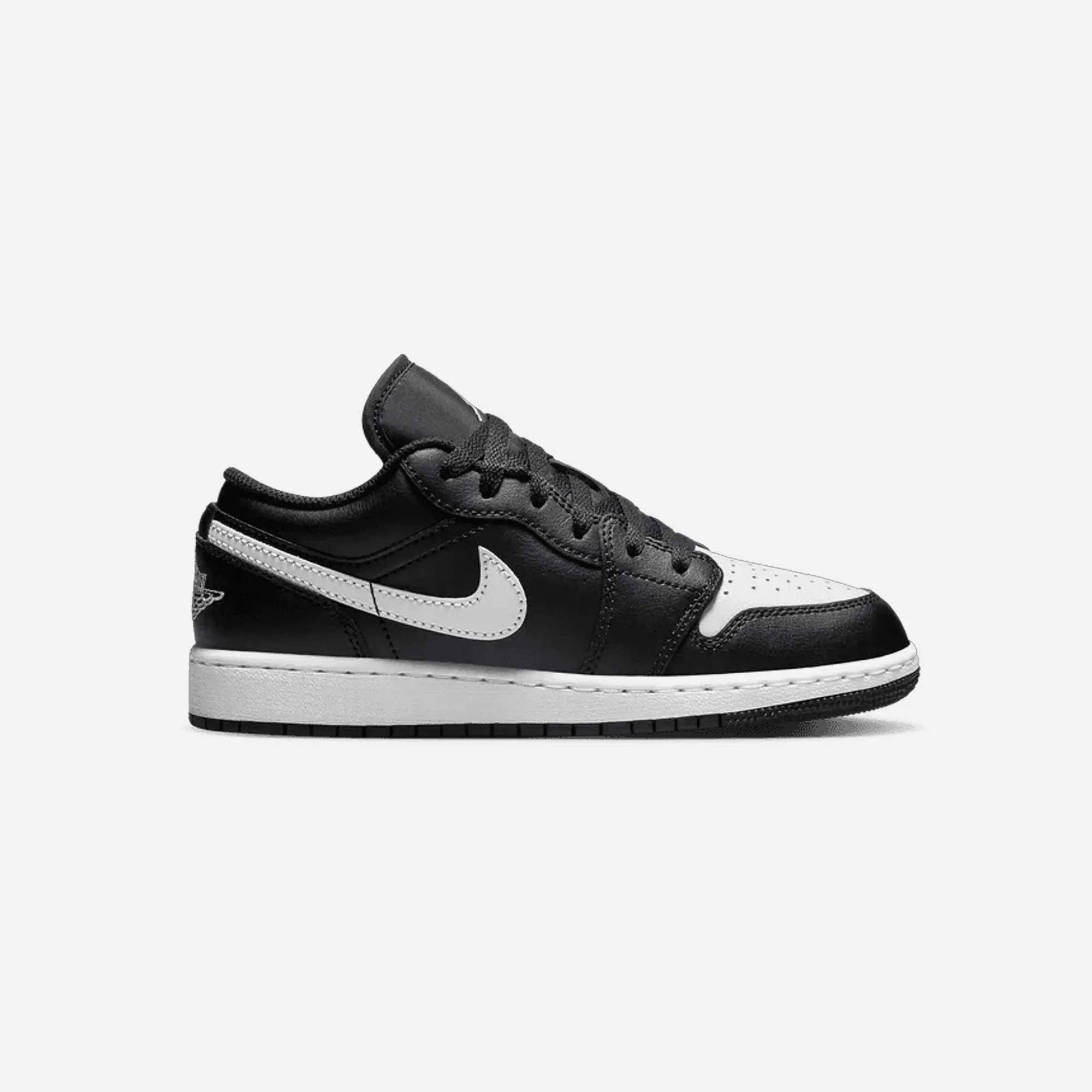 back to school Reflective Detailing Nike Air Jordan 1 Low Black Summit White