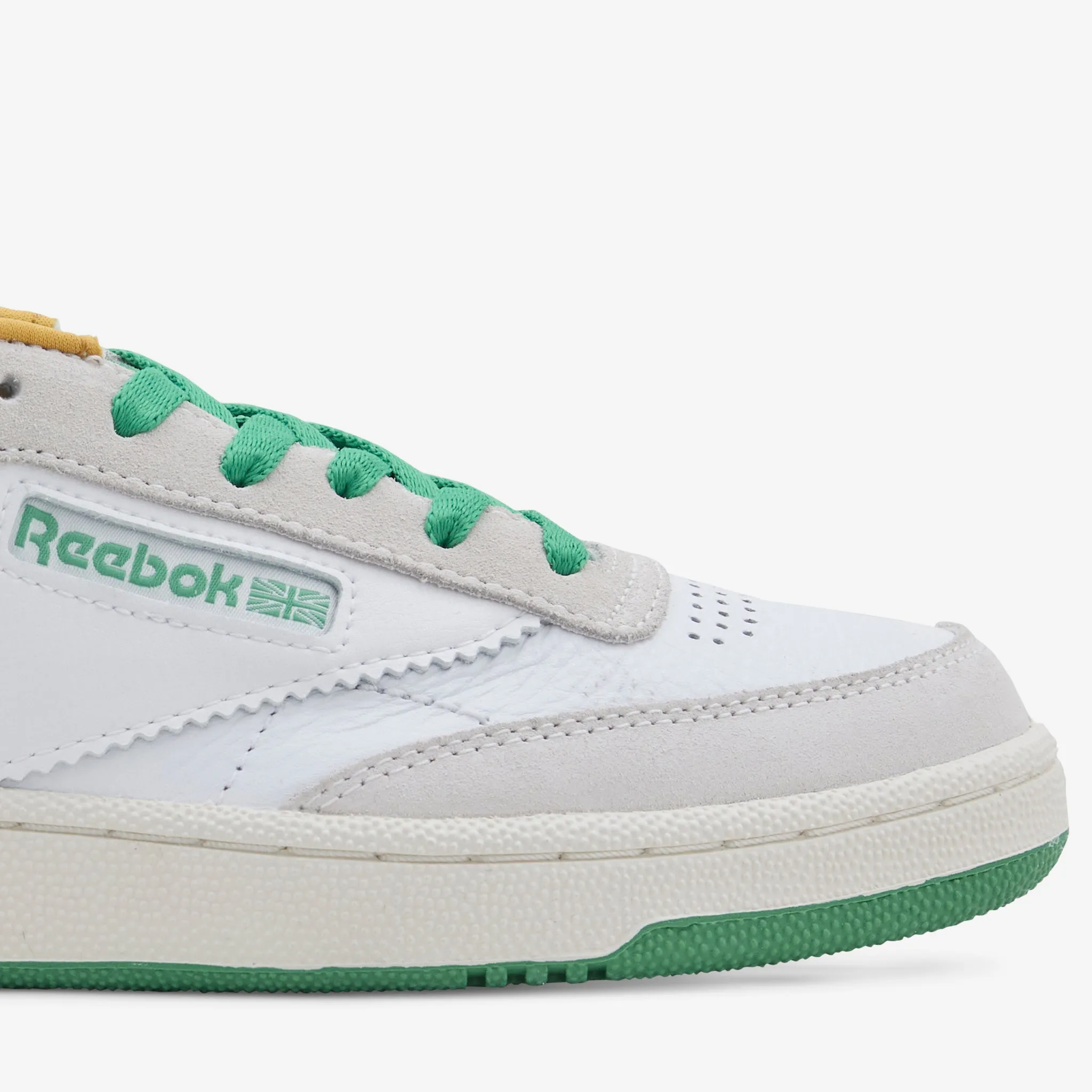 Race Walk streamlined look Club C 85 White | Upgrade Green | Chalk