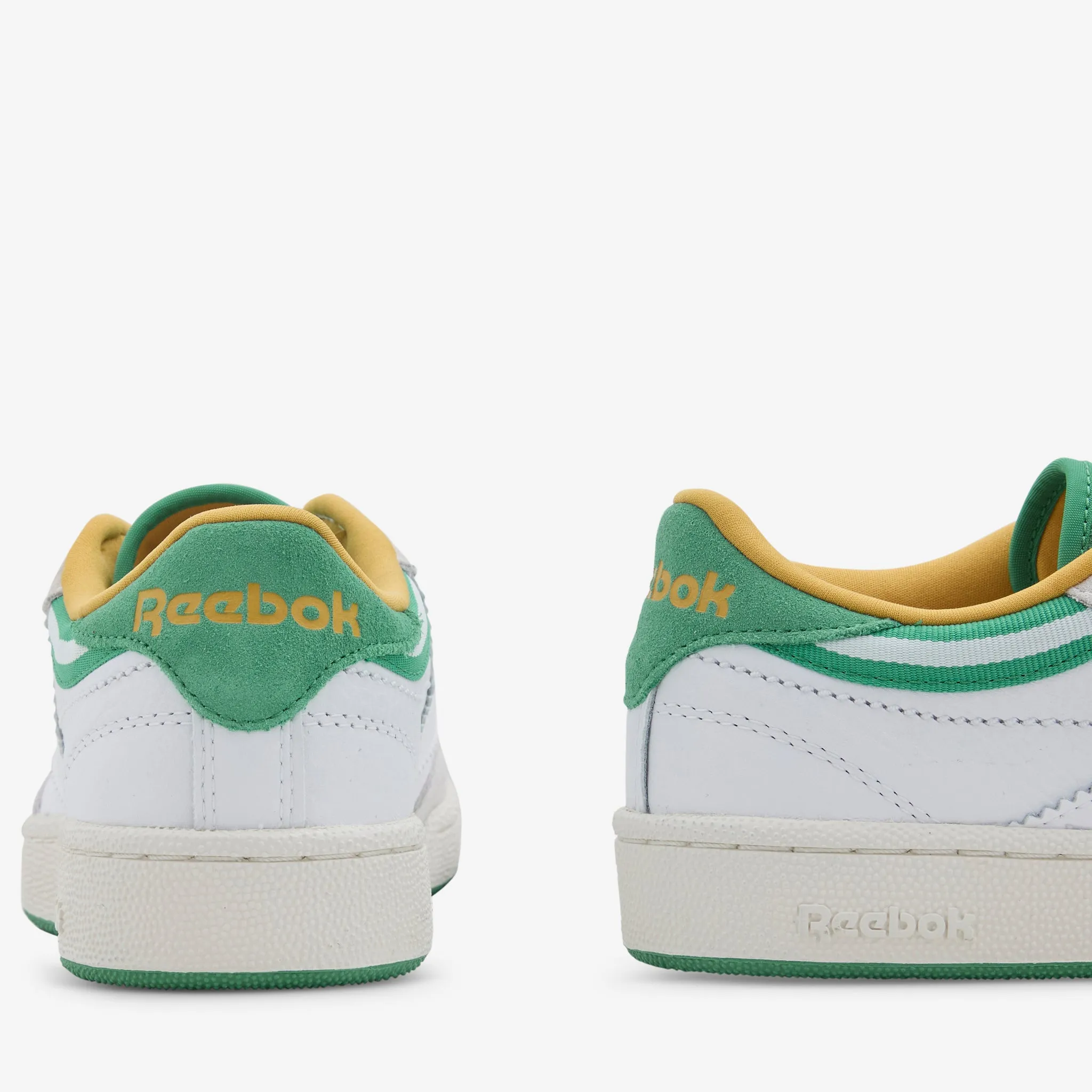 Club C 85 White | Upgrade Green | Chalk Fog Step