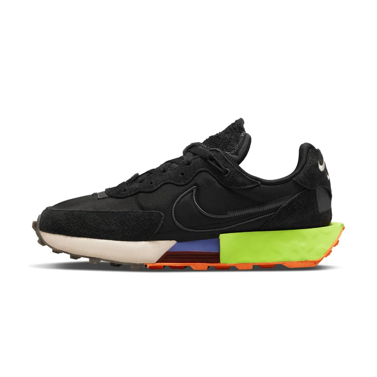 Foot Glow Heat Mode Wmns Air Waffle Fontanka 'Black Volt'
