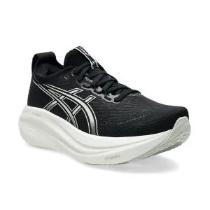 Determination Premium Cushion Women's Gel-Nimbus 27 (WIDE) Black/Lake Grey