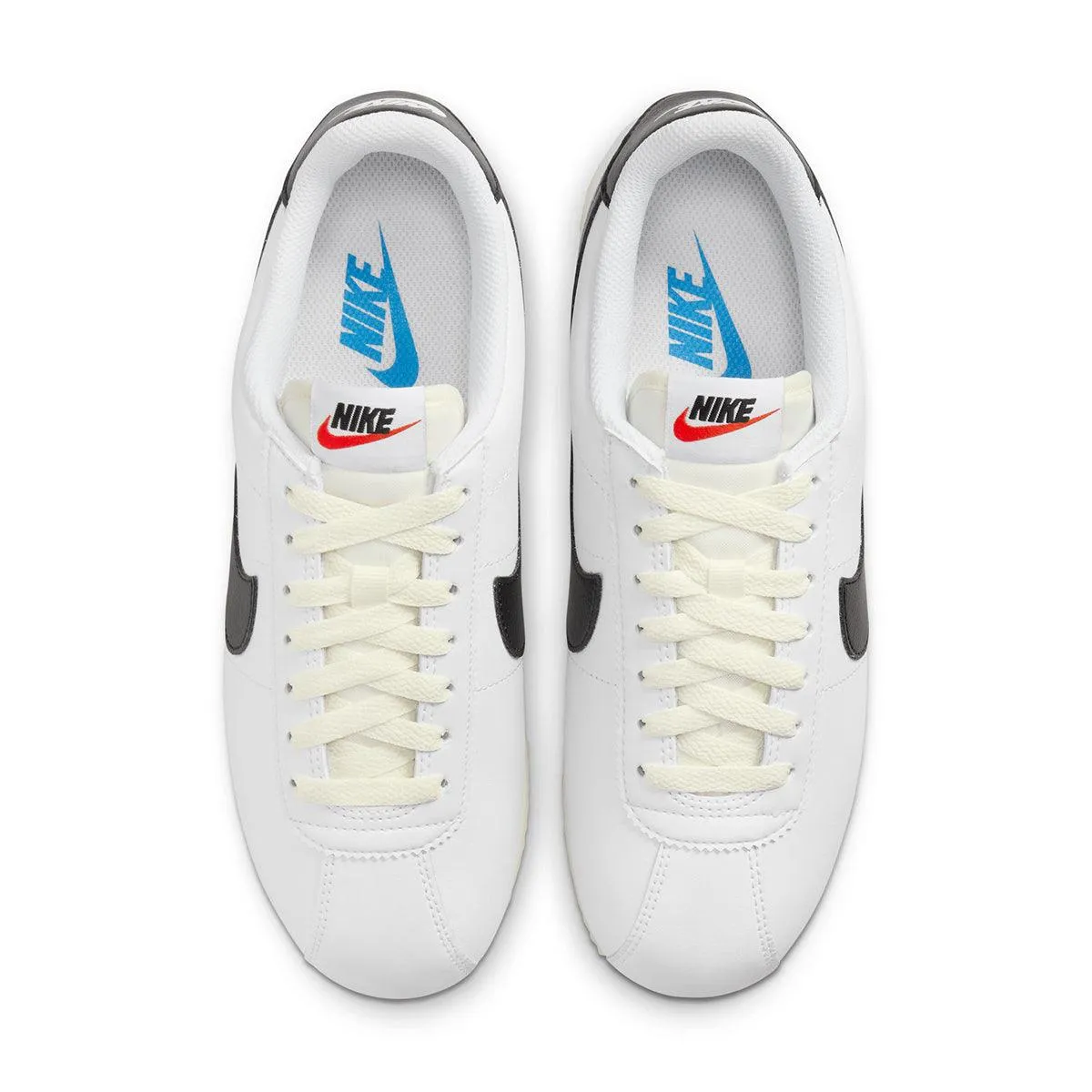 Durable Build Trail Running Comfortable Design Wmns Cortez 'White Black Light Photo Blue'