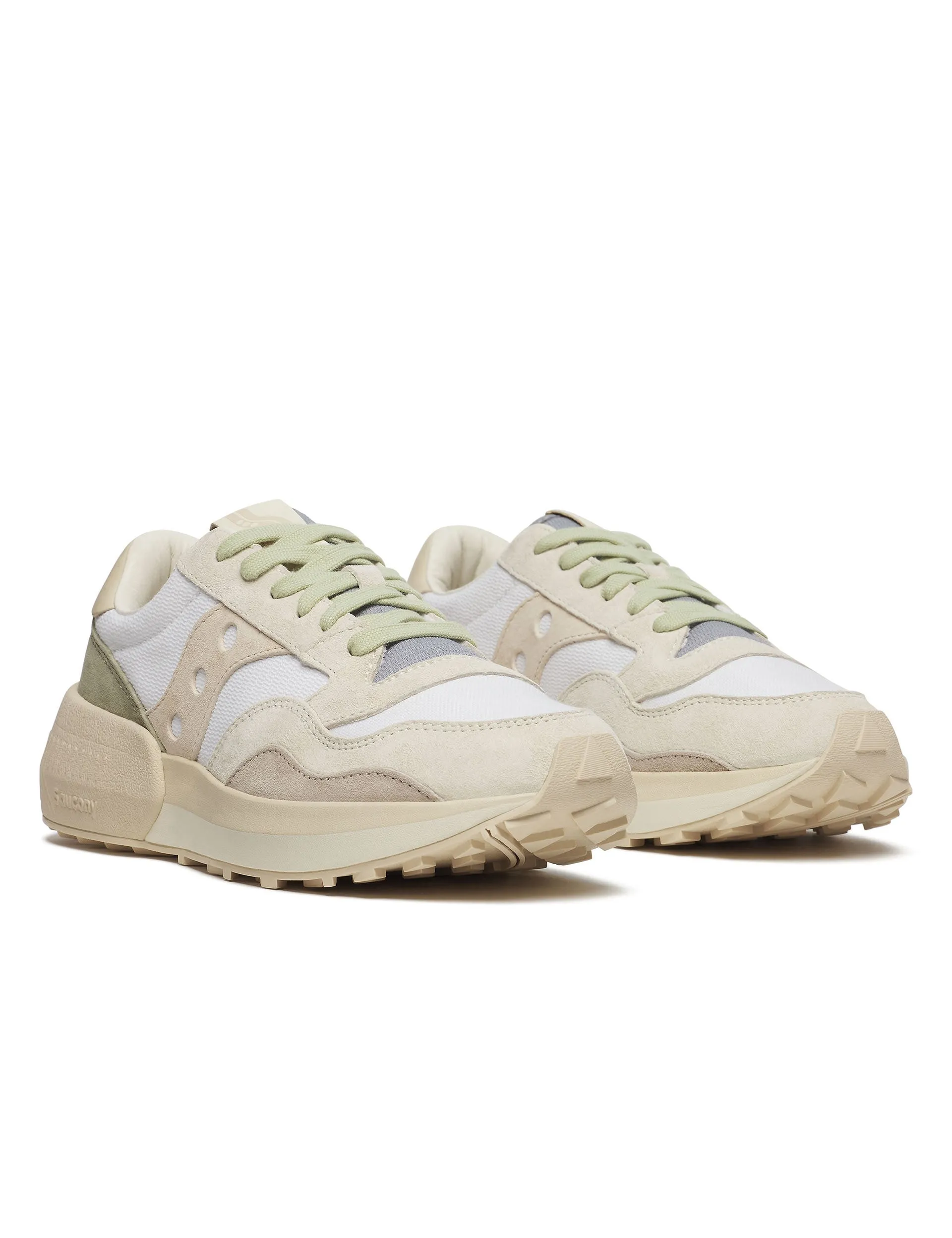 Jazz NXT Premium - White/Beige Secure Comfort remarkable - running