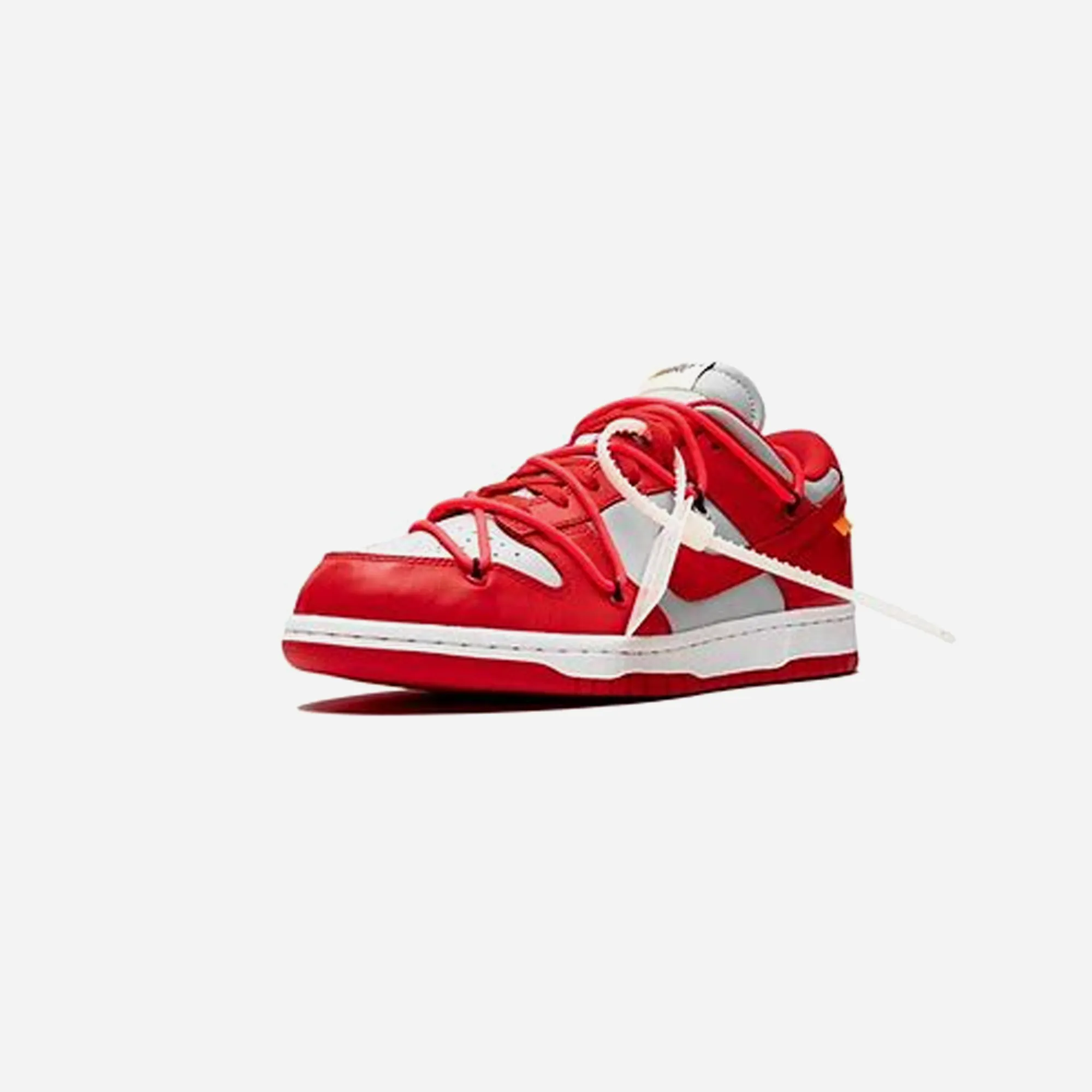 DUNK LOW OFF-WHITE UNIVERSITY RED Quick Walk