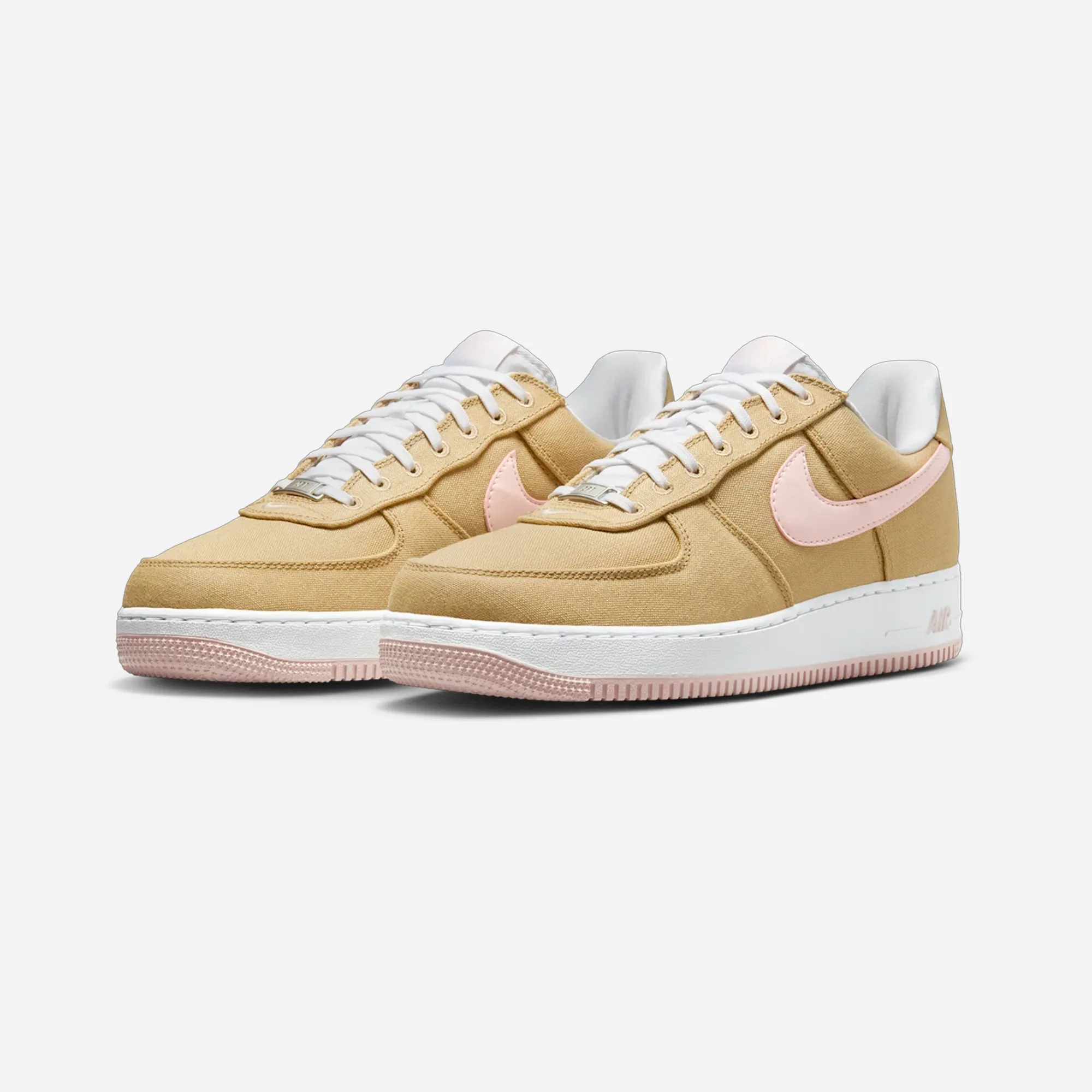 Nike Air Force 1 Low Linen Canvas Basketball Collapsible
