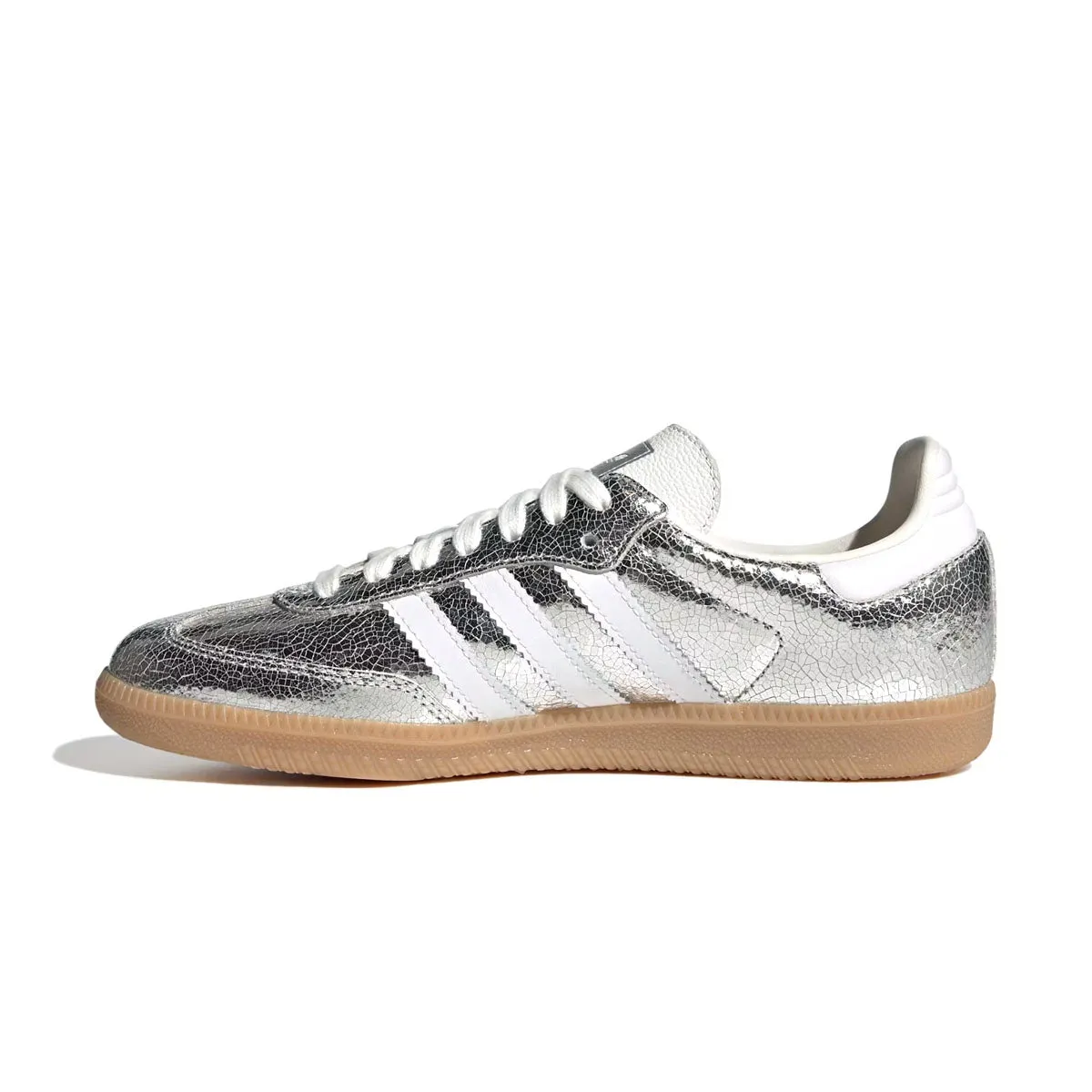 Wmns Samba OG 'Silver Metallic Cloud White' Red Glow