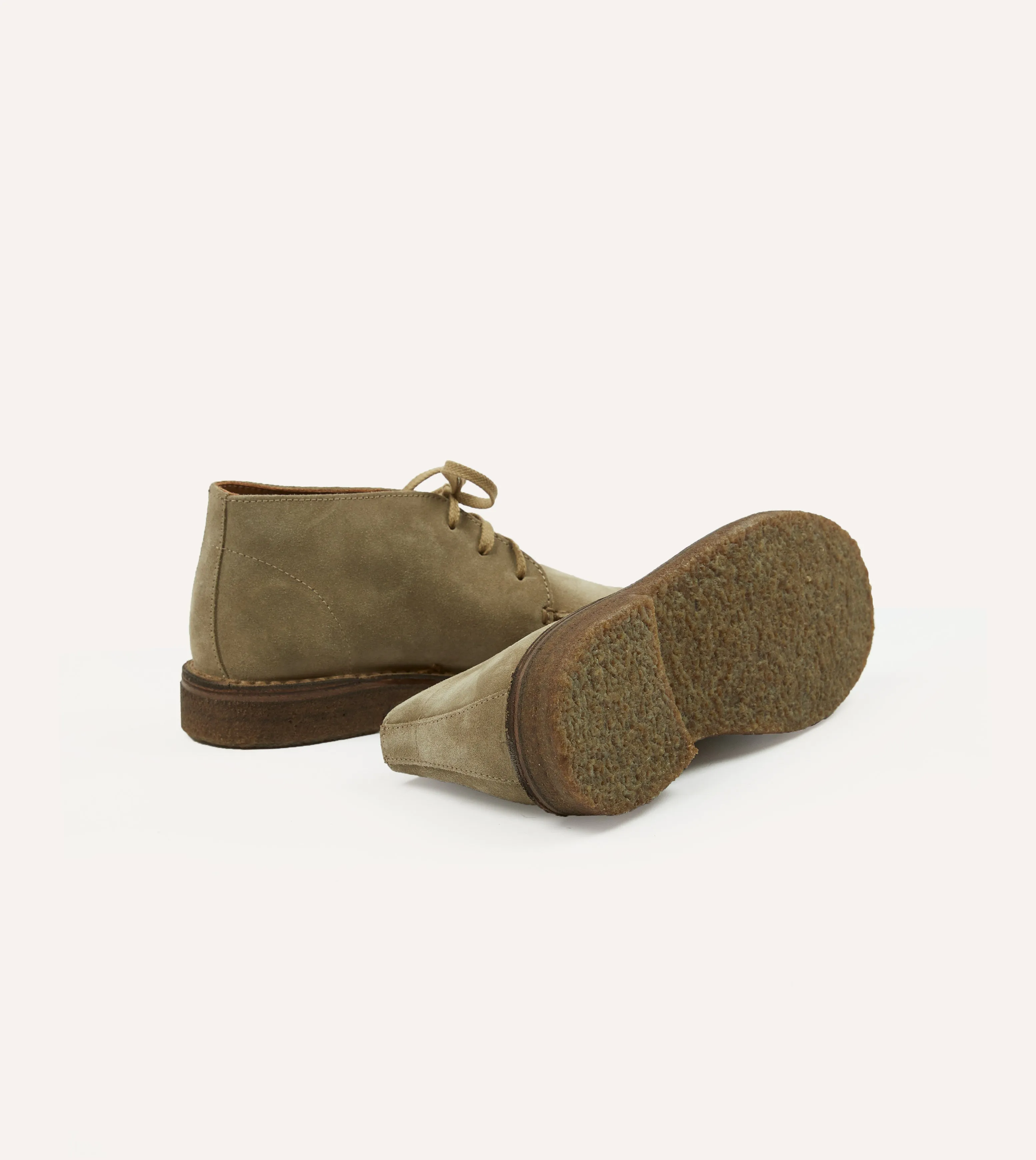 Crosby Moc-Toe Chukka Boot Sand Suede city dwellers' casual shoes zipper