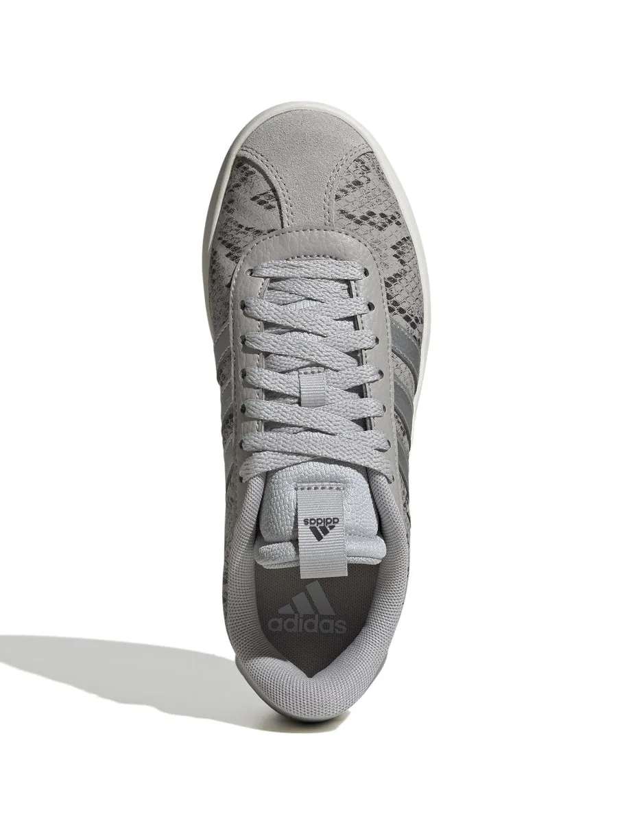 VL Court 3.0 Shoes - Grey Two/Silver Metallic/Off White Style
