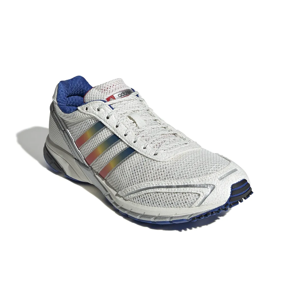 Wmns Adizero Adios OG 'Crystal White Royal Blue Yellow' Functional Slip On