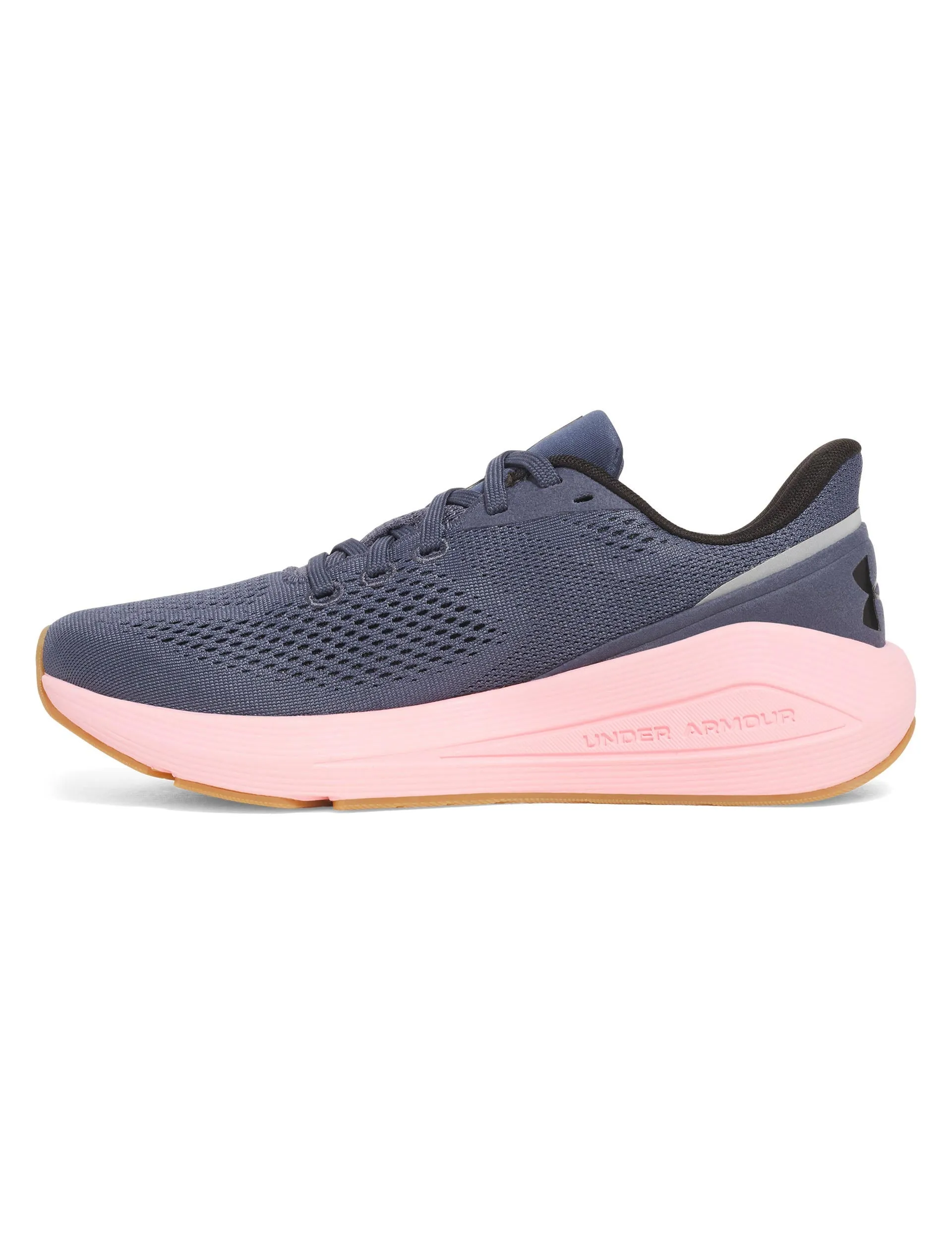 Sonic 7 Running Shoes - Downpour Gray/Prime Pink/Black zipper - closure running shoes