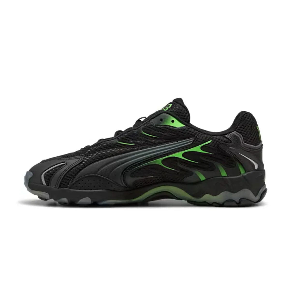 Inhale 'Black Green Glare' AI Path Arch Support Daily Walk