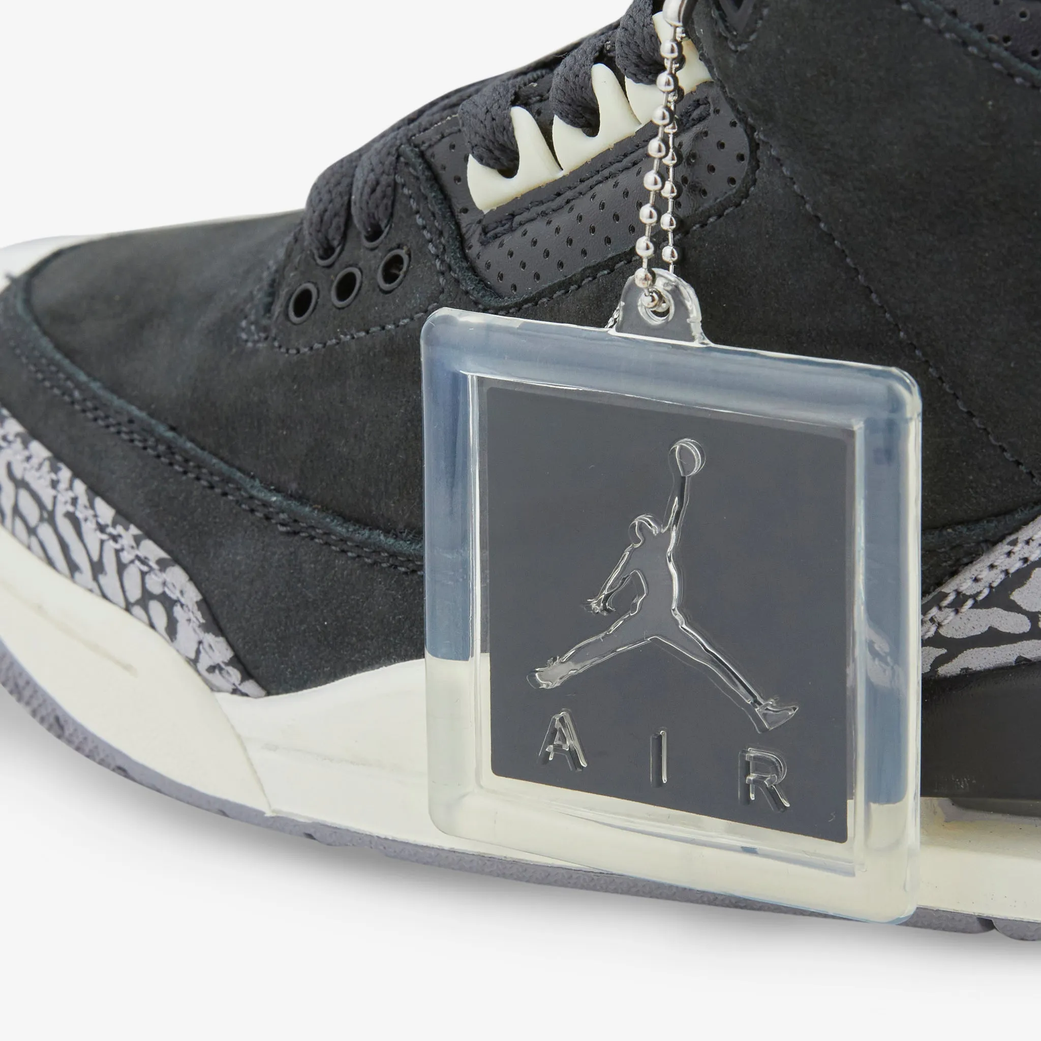 Women's Air Jordan 3 Retro Off Noir | Black | Sail | Cement Grey Style Go Farm Jog