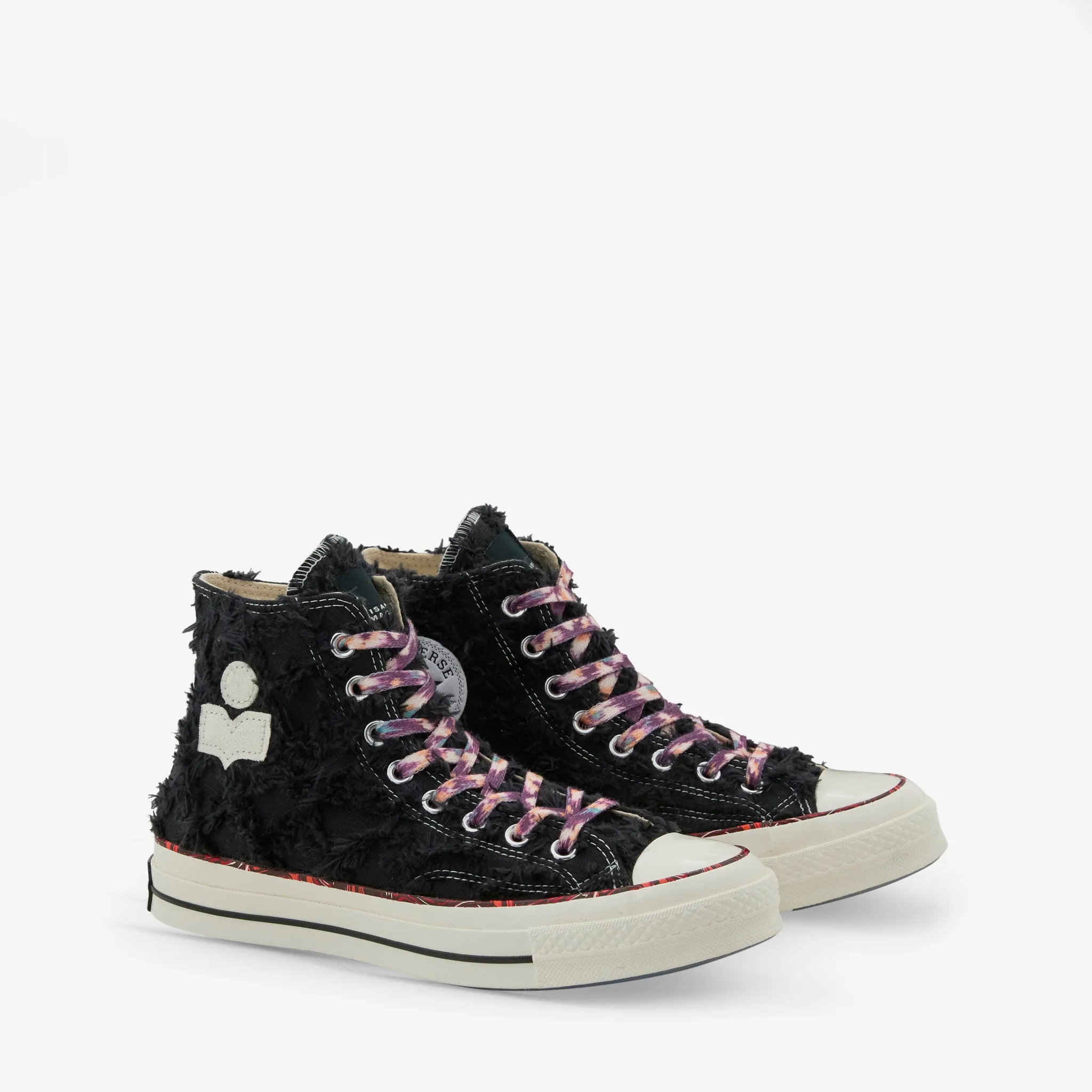Isabel Marant x Chuck '70 Hi Raven | Egret | Black Work Jog