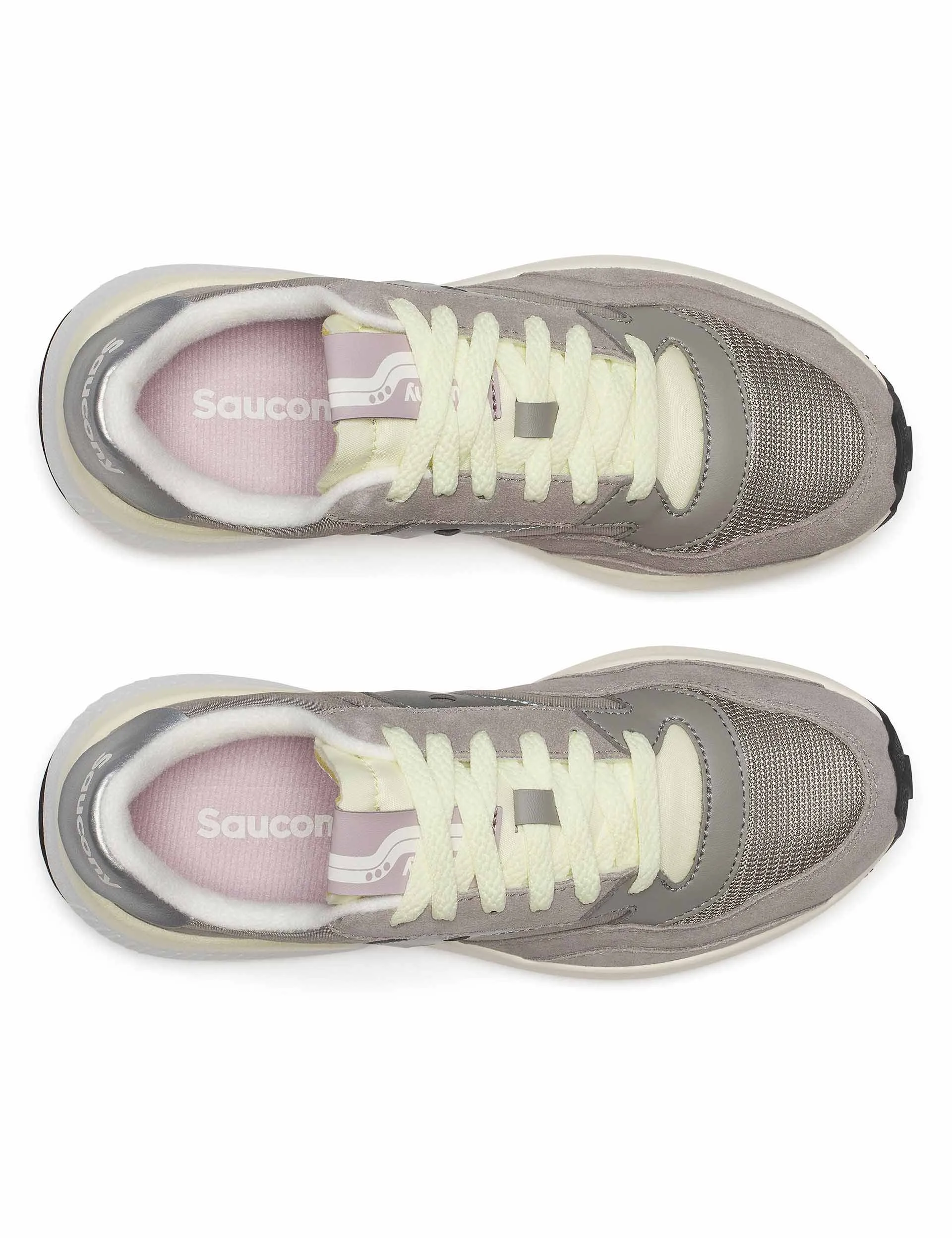 Jazz NXT - Dove/Silver Contoured Heel Cup