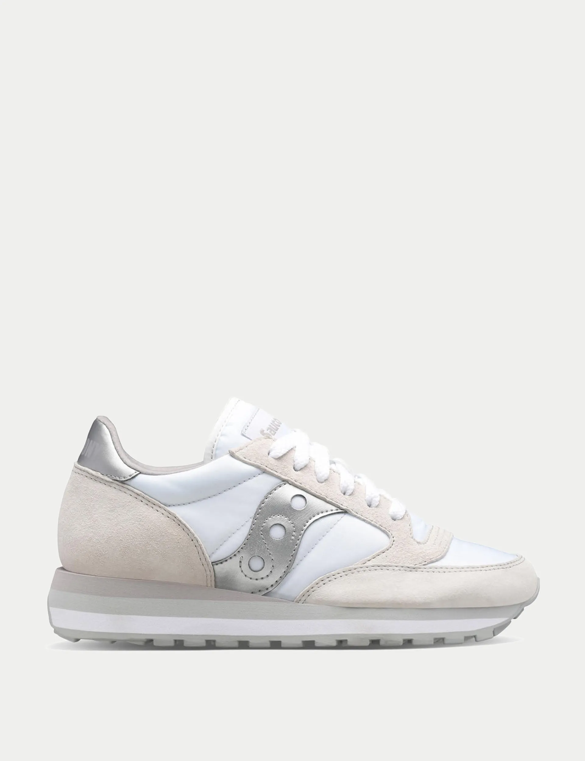 Jazz Triple - White/Silver Shock Edge