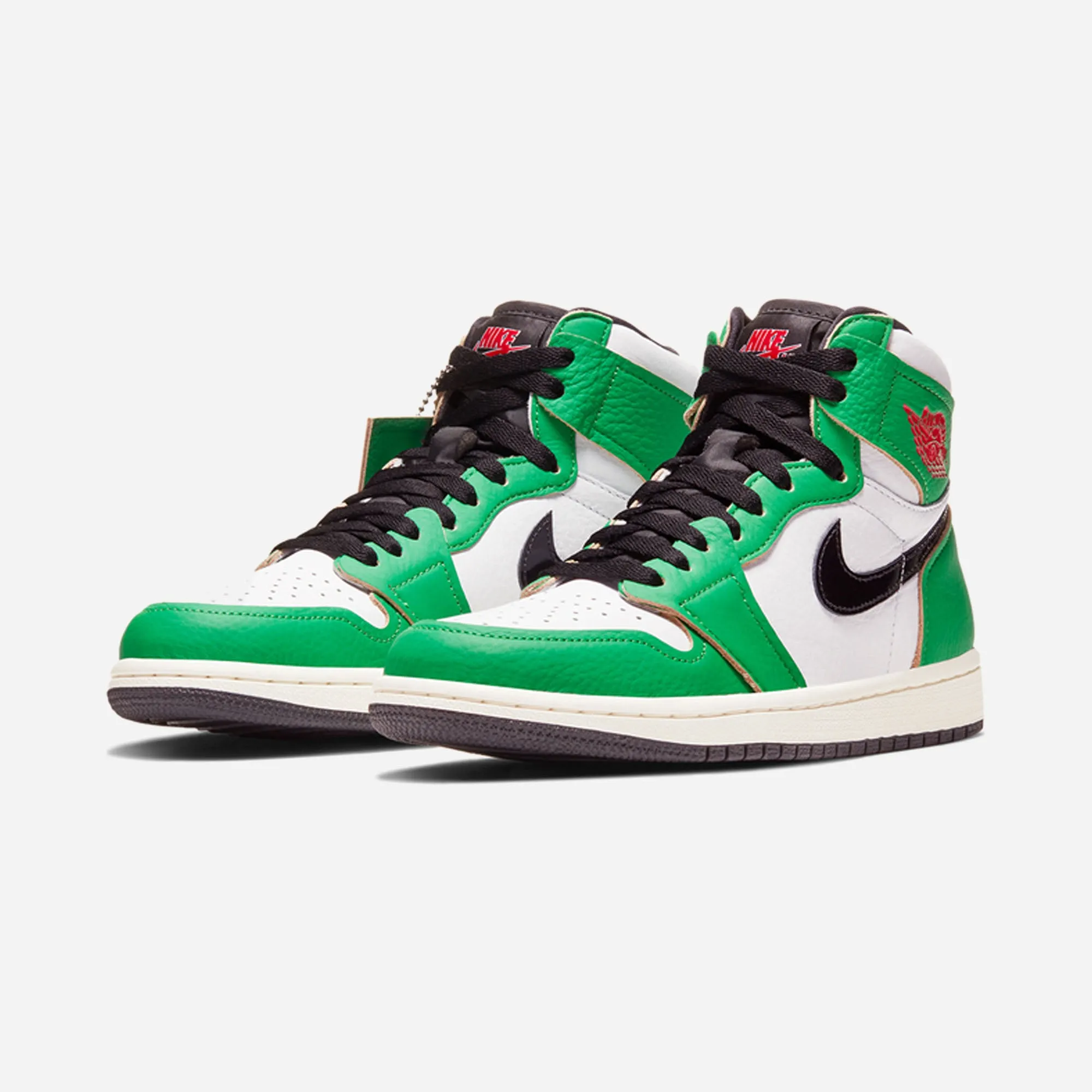 Everyday Form Jordan 1 High Lucky Green Wmns