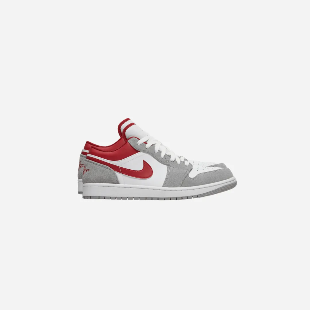 Jordan 1 Low Se Light Smoke Grey Gym Red Fashion Rush Rigidity to Flex Ratio