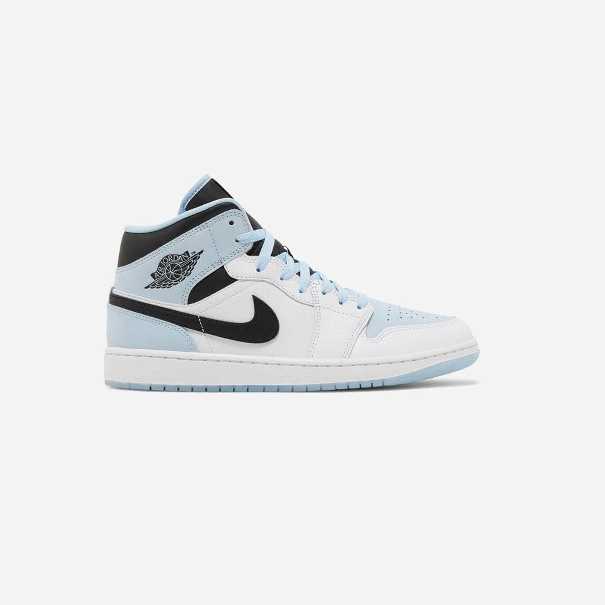 JORDAN 1 MID ICE BLUE Versatile Sole Go Light