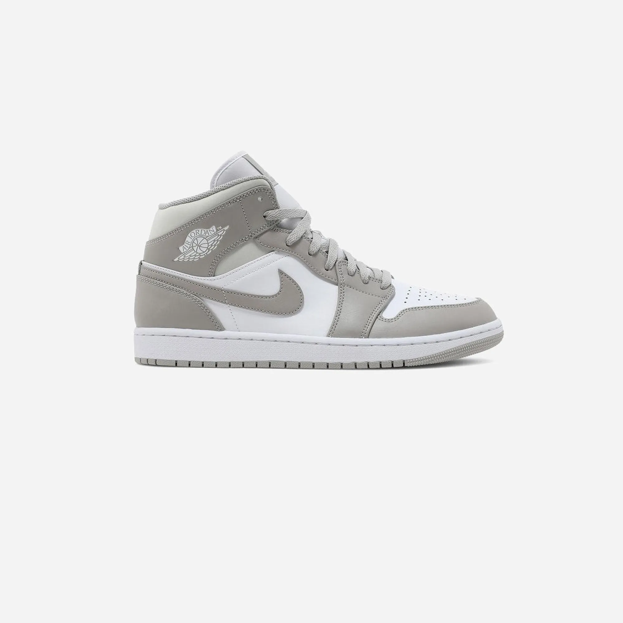 Jordan 1 Mid Linen Comfort Upgrade Stitch Free Construction