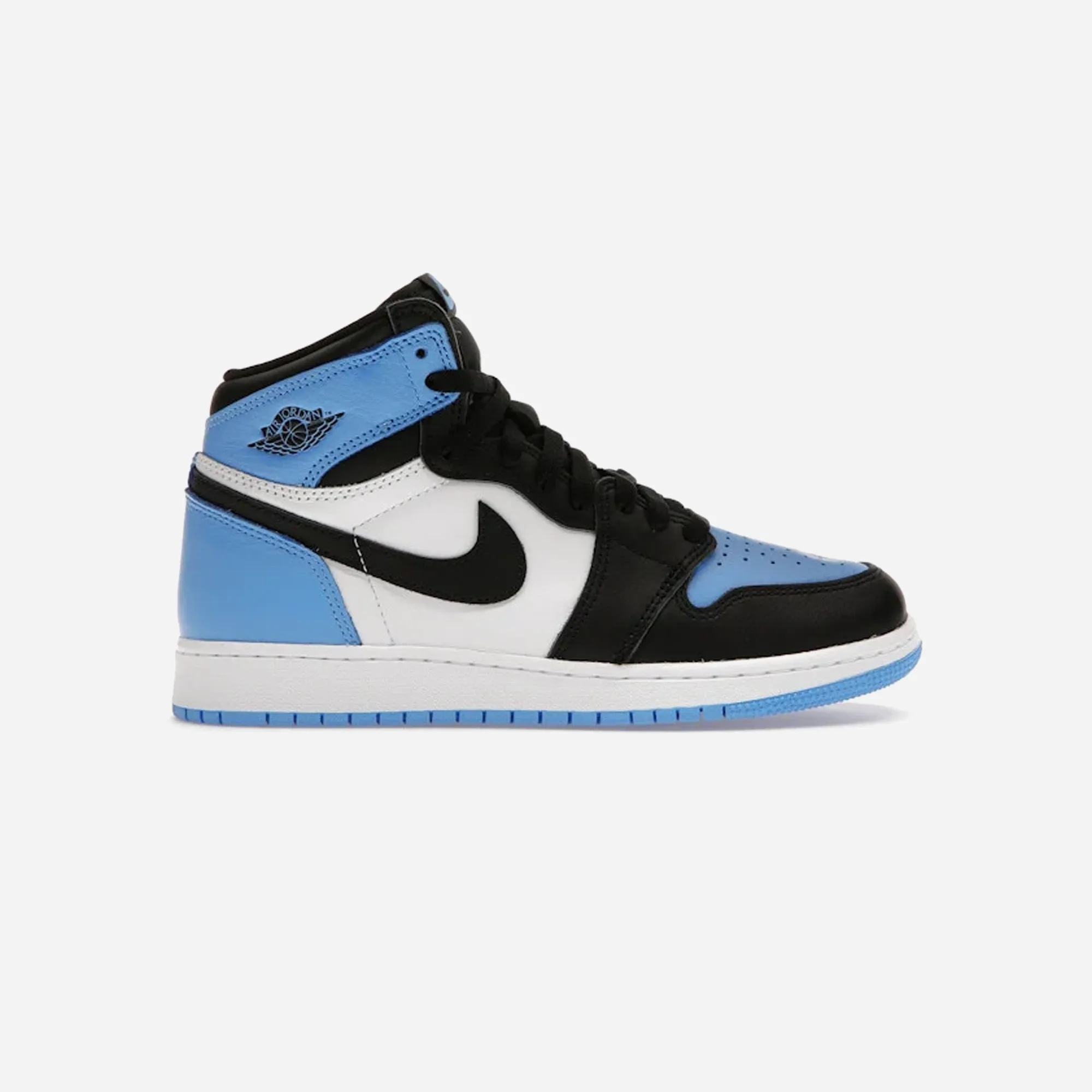 Jordan 1 Retro High OG UNC Toe (GS) Flexible Construction Upgraded flexibility