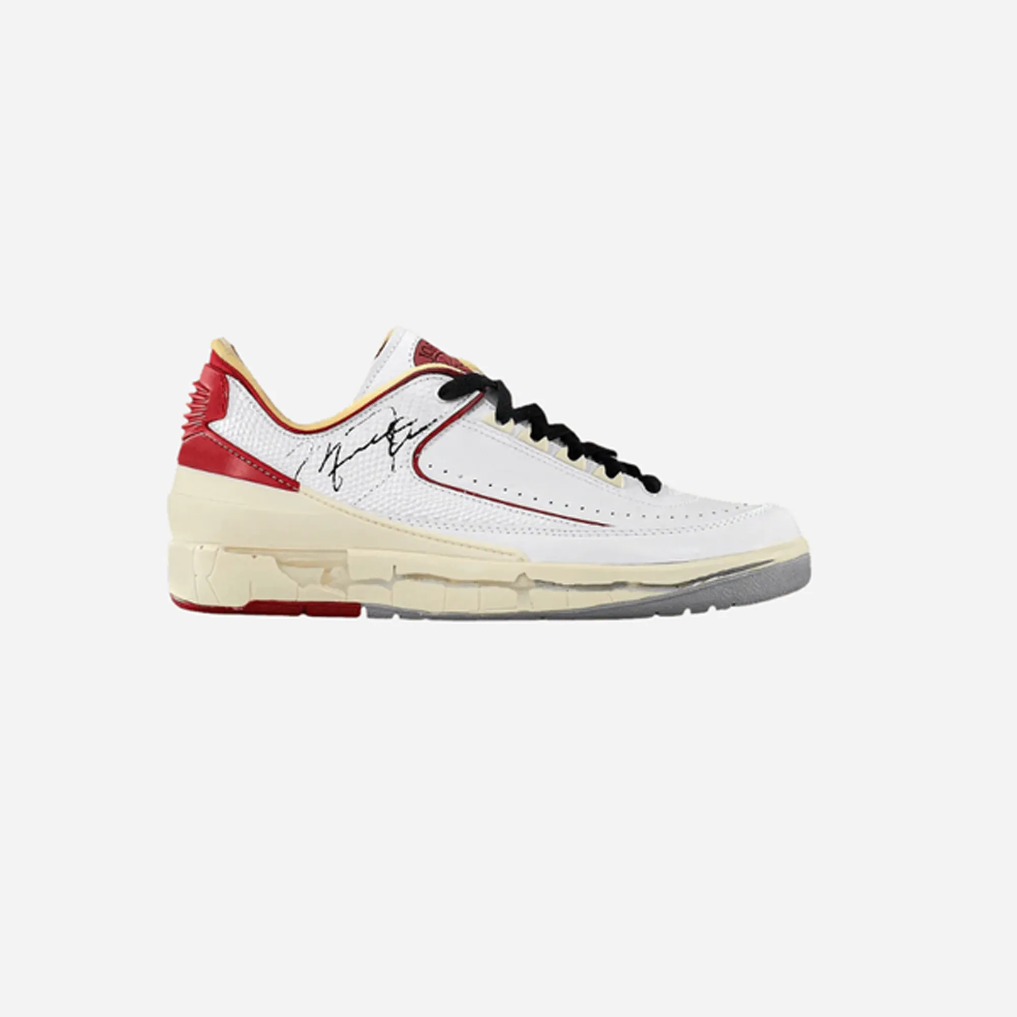 Sneaker Comfort Long-Distance Support JORDAN 2 RETRO LOW SP OFF-WHITE WHITE RED