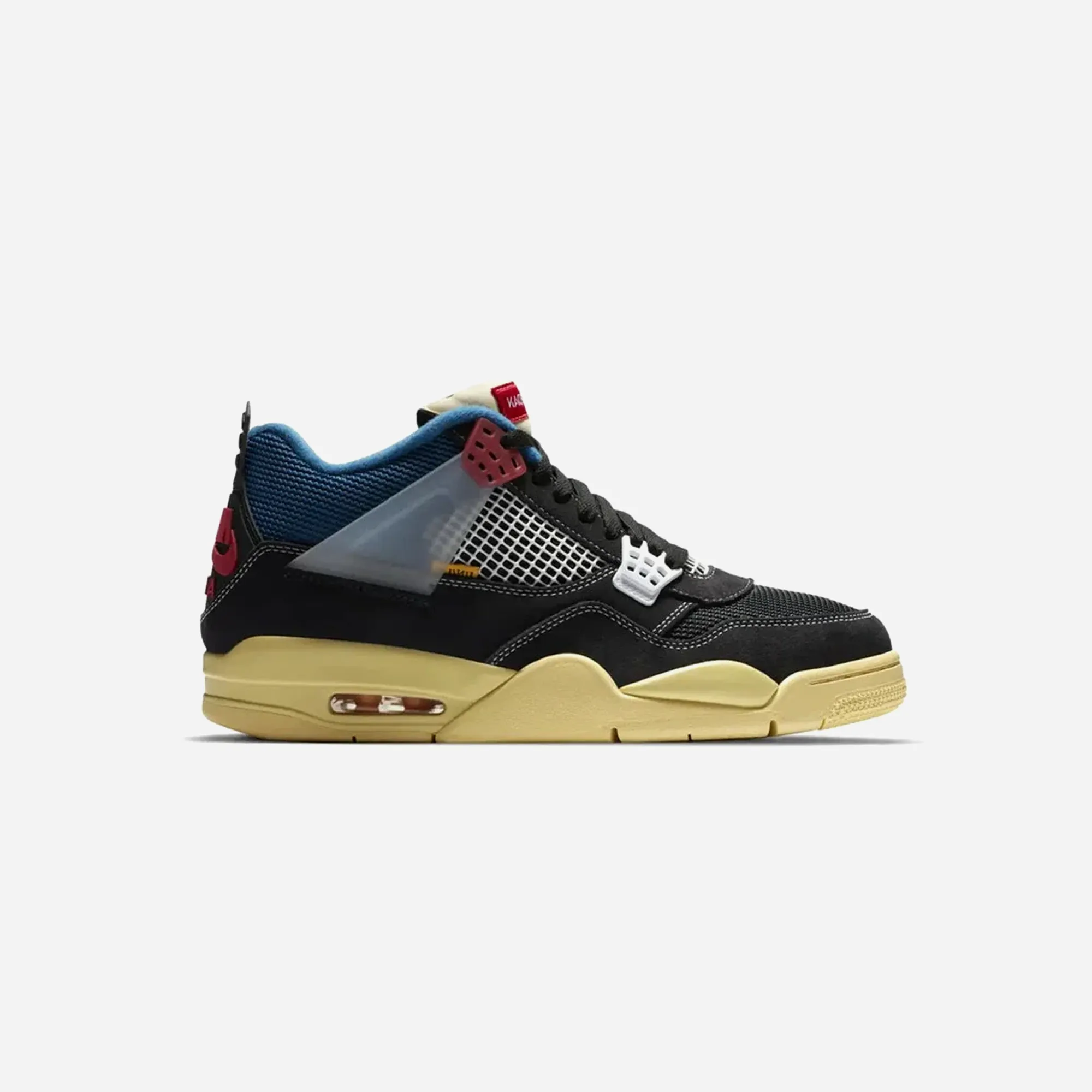RoadRunning Torsion Rigidity JORDAN 4 RETRO UNION OFF NOIR