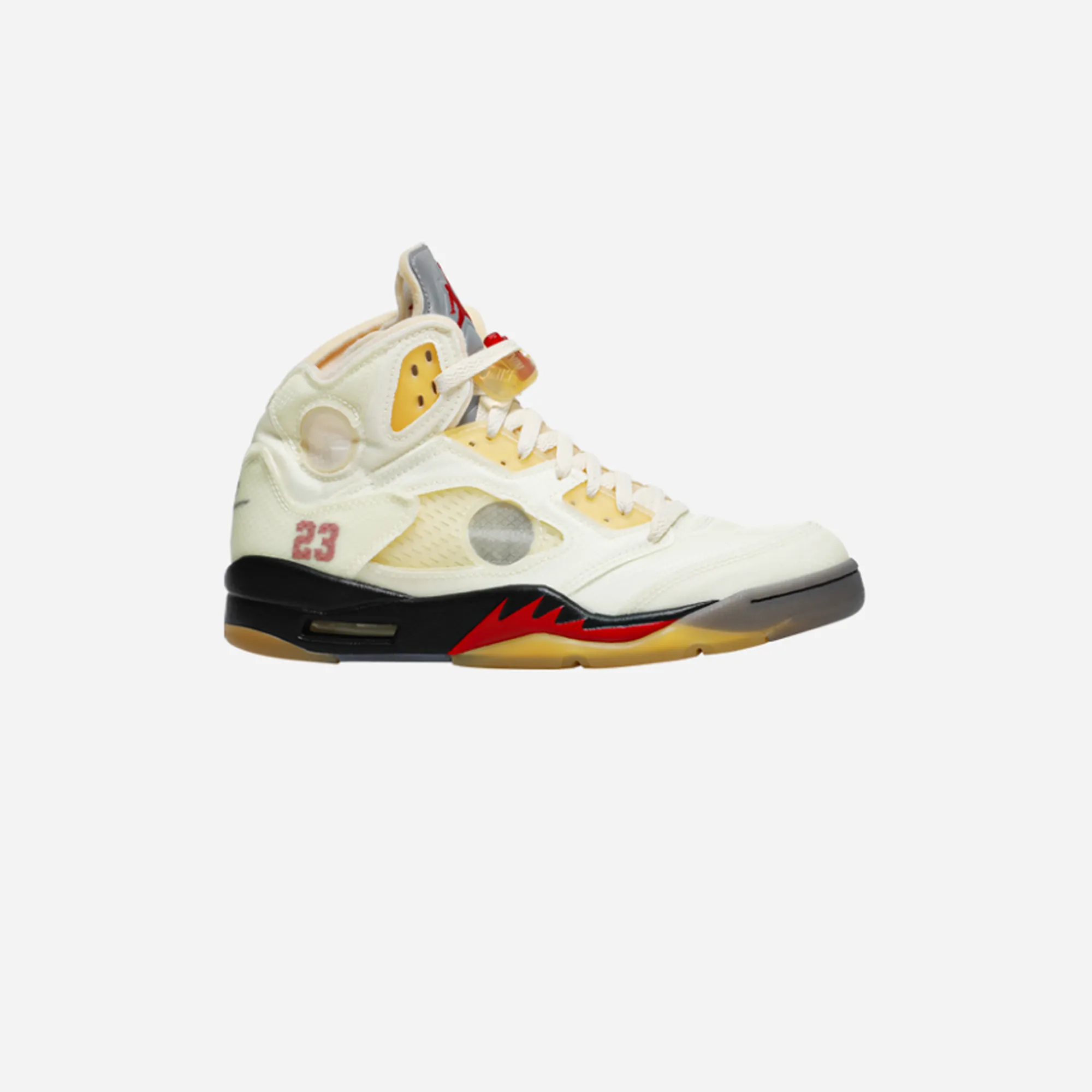 Bonded Seamless JORDAN 5 RETRO OFF-WHITE SAIL